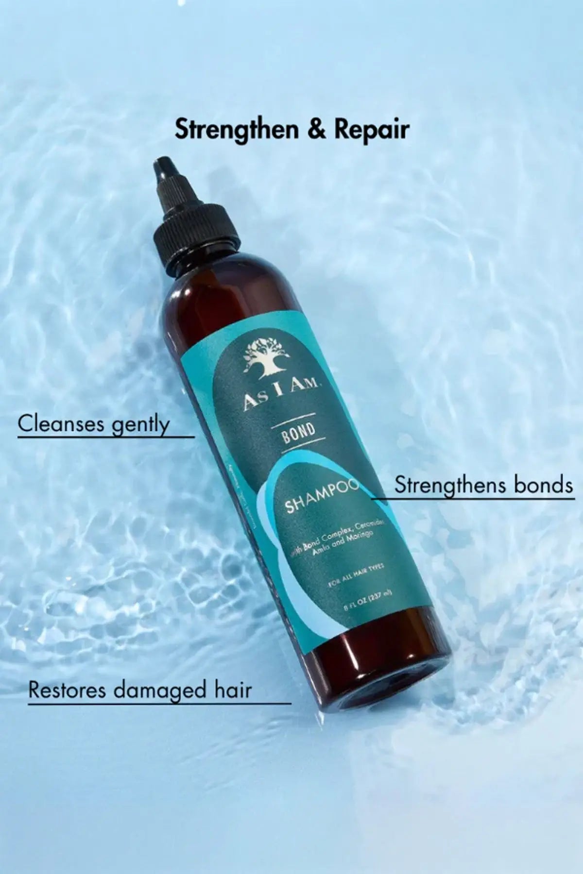 AS I AM BOND SHAMPOO 8OZ AS I AM