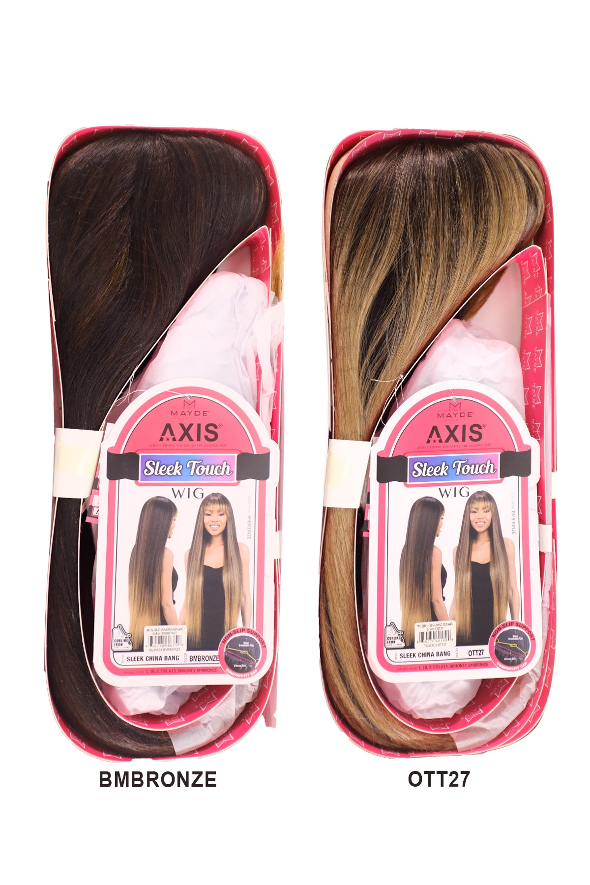 MAYDE BEAUTY AXIS SYNTHETIC WIG SLEEK TOUCH WIG - SLEEK CHINA BANG