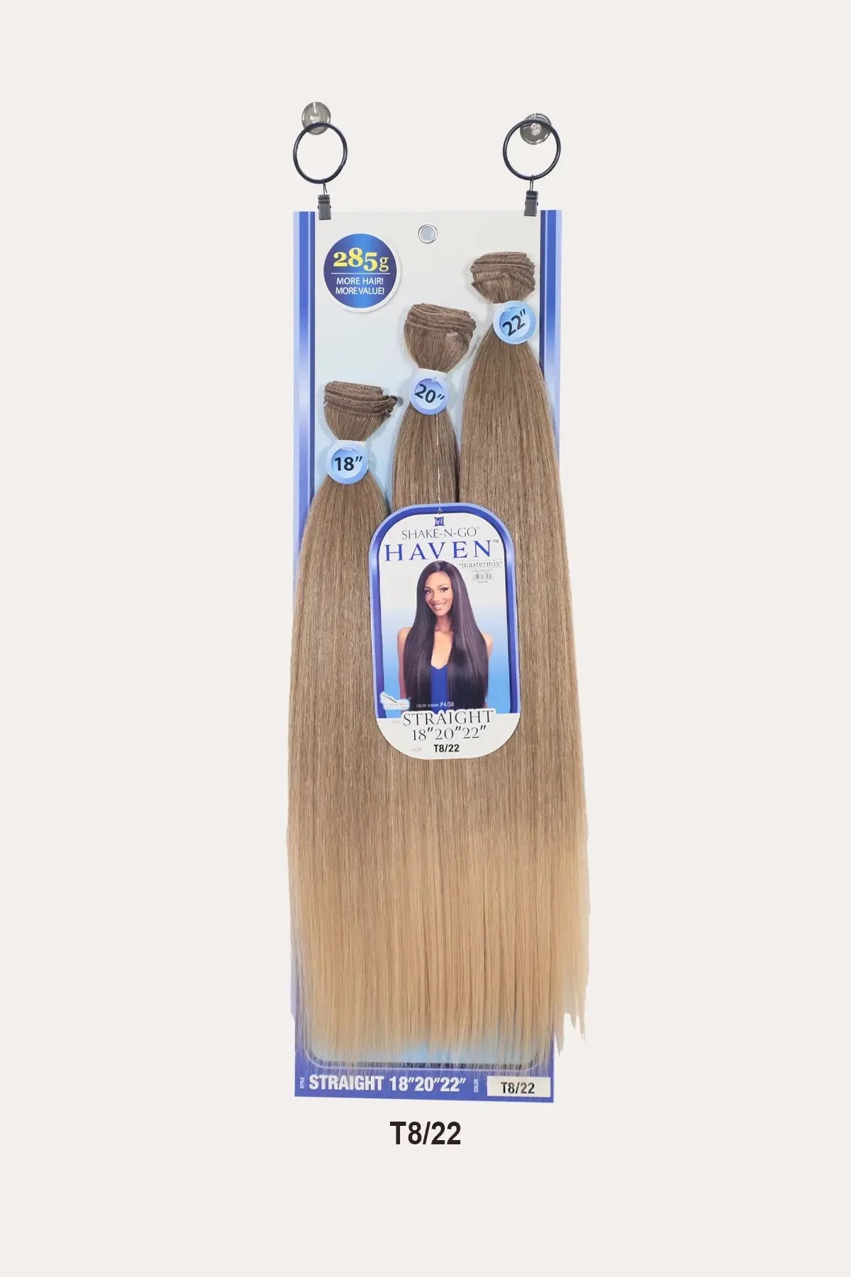 SHAKE N GO ORGANIQUE HAVEN WEAVE - STRAIGHT 3PCS 18"20"22" SHAKE N GO