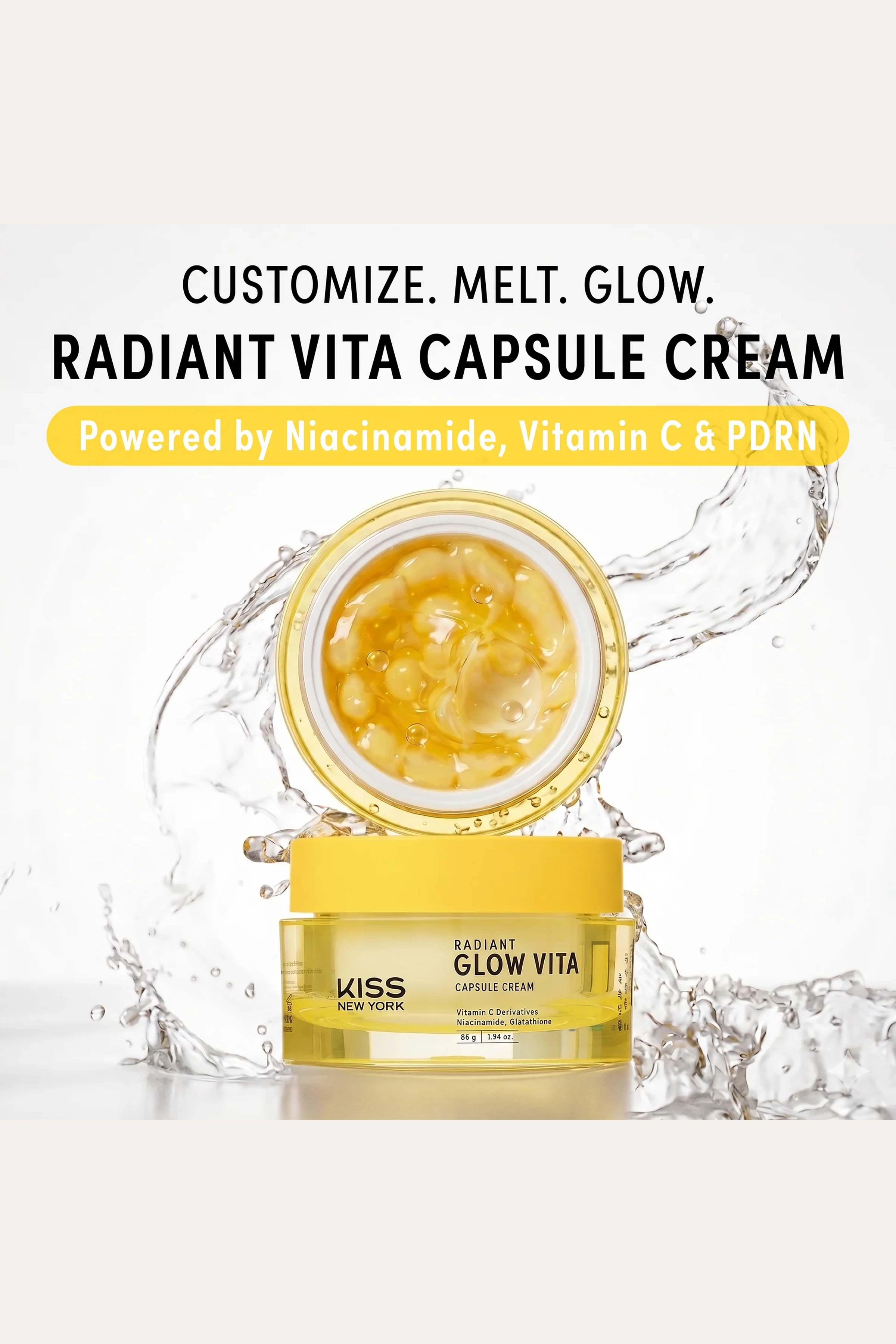 KISS NEW YORK VITAMIN C CAPSULE CREAM 55ml