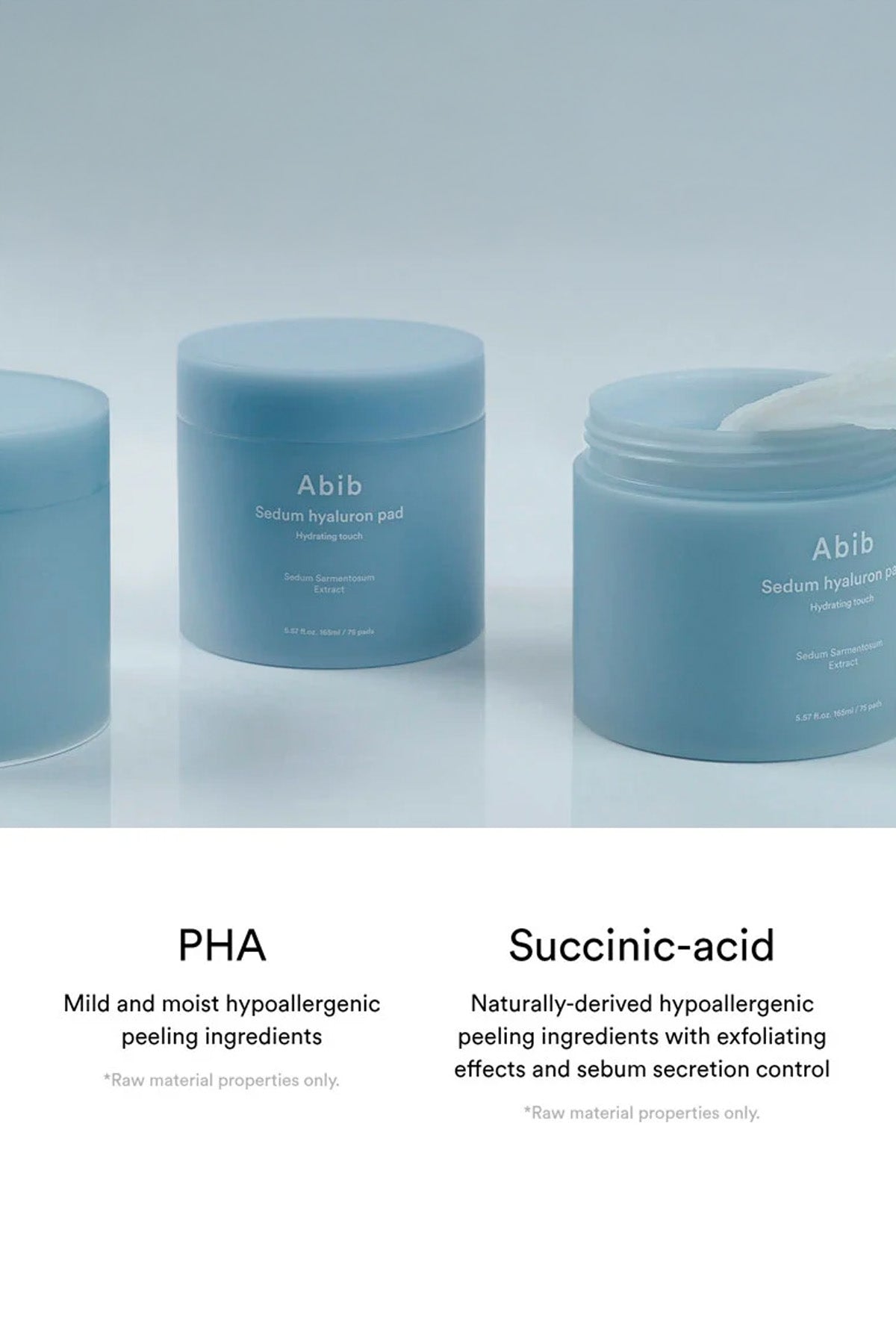 ABIB SEDUM HYALURON PAD HYDRATING TOUCH