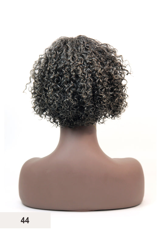 OUTRE FAB & FLY GRAY GLAMOUR HUMAN HAIR FULL WIG - RANDY - BSW BEAUTY CANADA