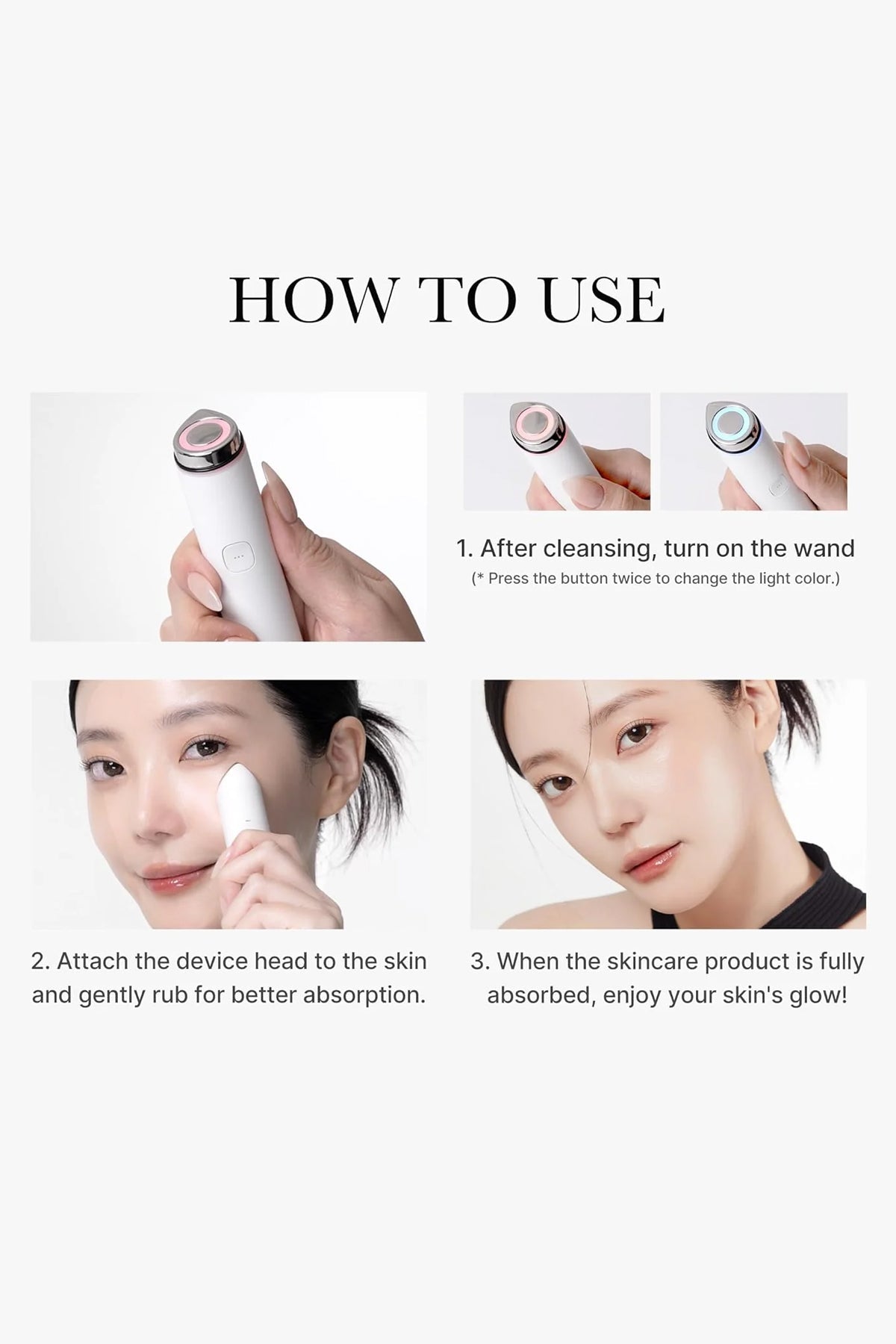 [완료] MEDICUBE AGE-R BOOSTER PRO MINI – PORTABLE LED SKIN BOOSTING DEVICE MEDICUBE