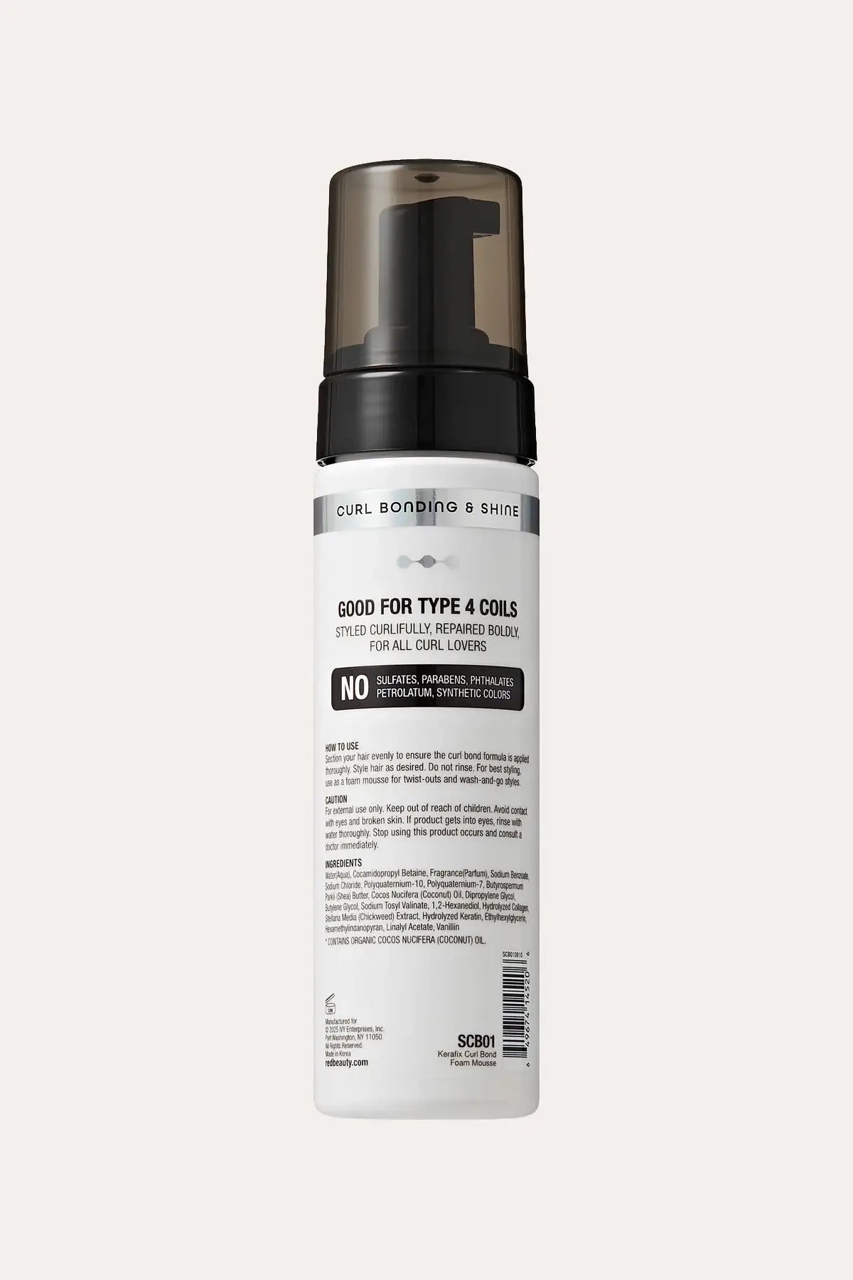 RED KERAFIX CURL BOND FOAM MOUSSE | Styling Mousse RED BEAUTY