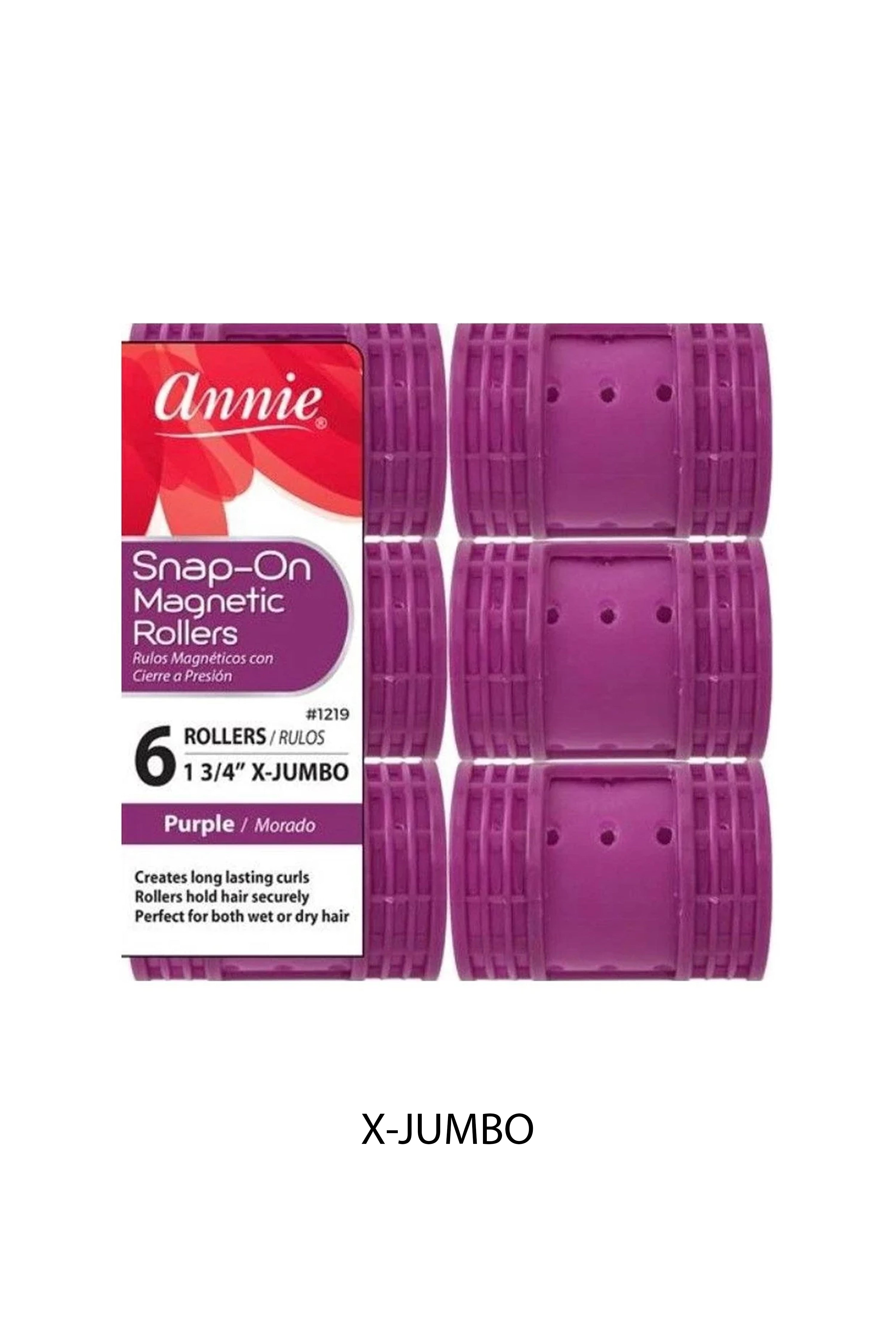 ANNIE SNAP ON MAGNETIC ROLLERS