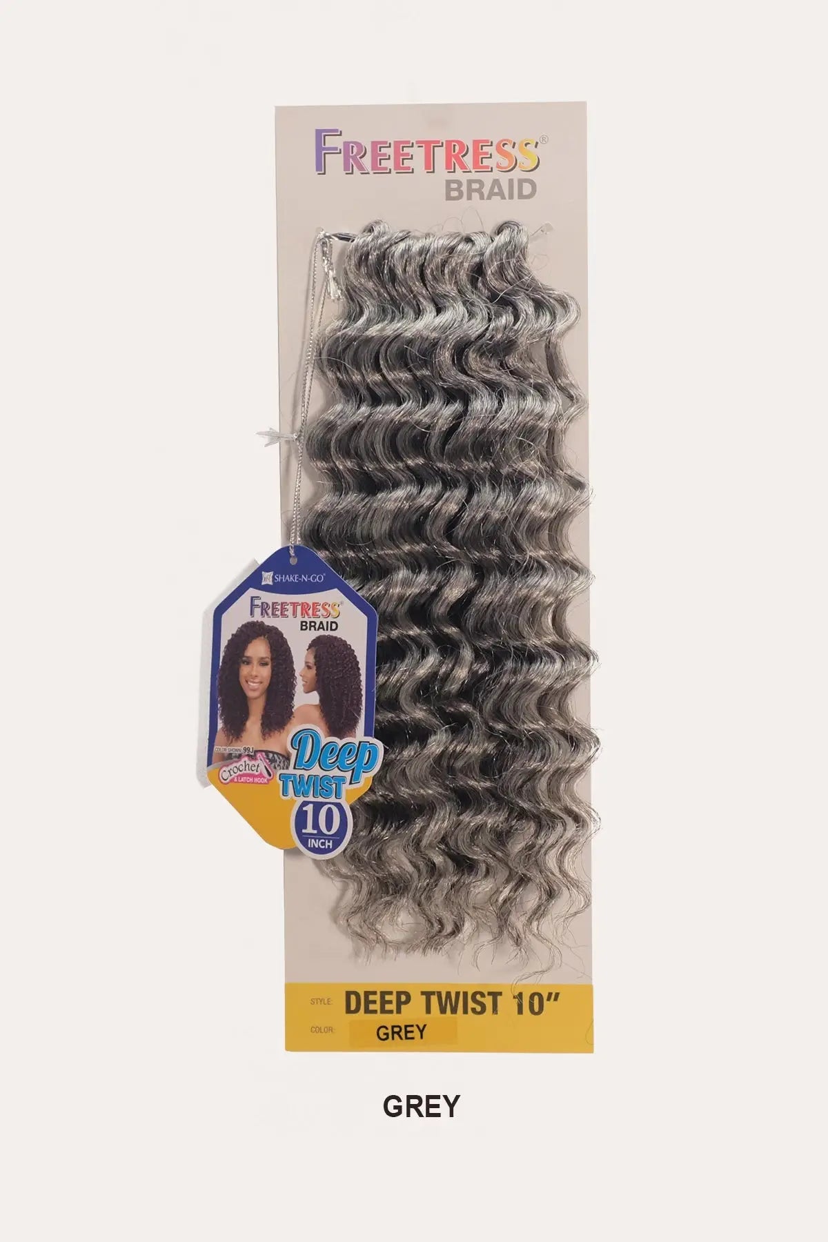 SHAKE N GO FREETRESS CROCHET BRAID  DEEP TWIST 10" - BSW BEAUTY CANADA