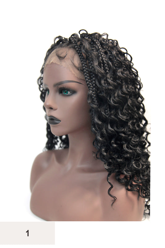 MAYDE WHOLE LACE CROCHET BRAIDED WIG - ARUBA BOHO BRAID 18" - BSW BEAUTY CANADA