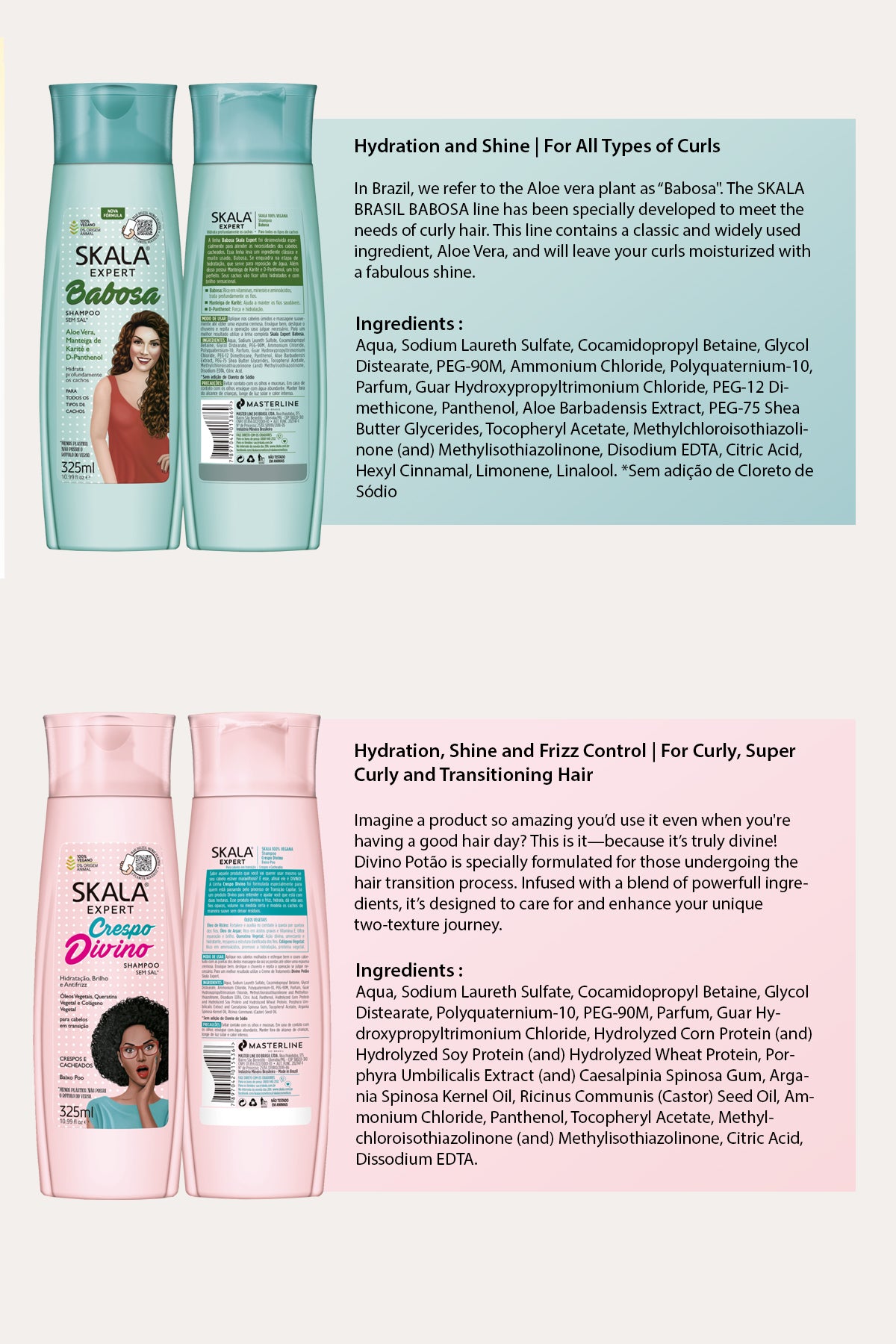 SKALA SHAMPOO 10.99oz - 5 TYPES - BSW BEAUTY CANADA