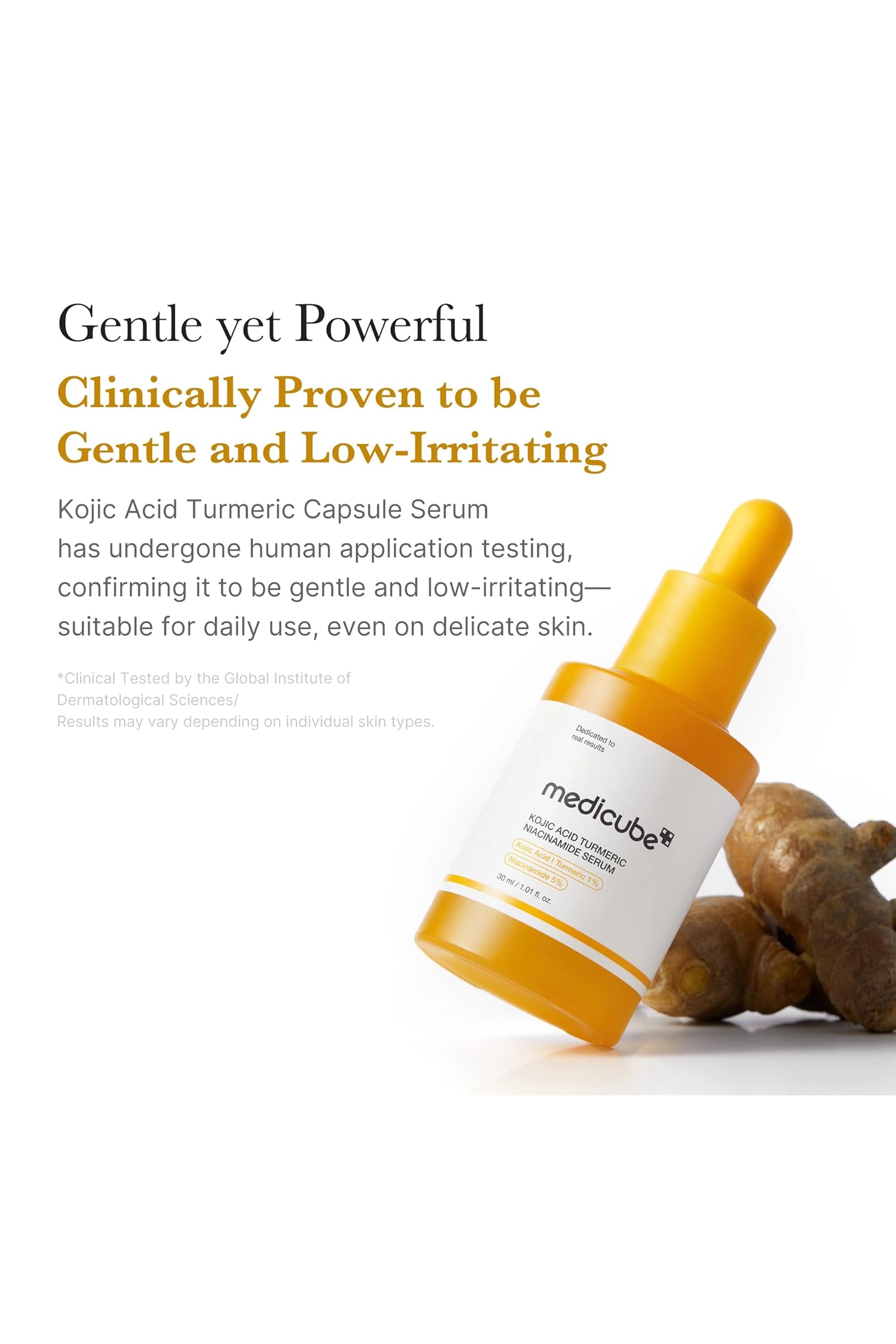 Sérum MEDICUBE à l'acide kojique, au curcuma et au niacinamide