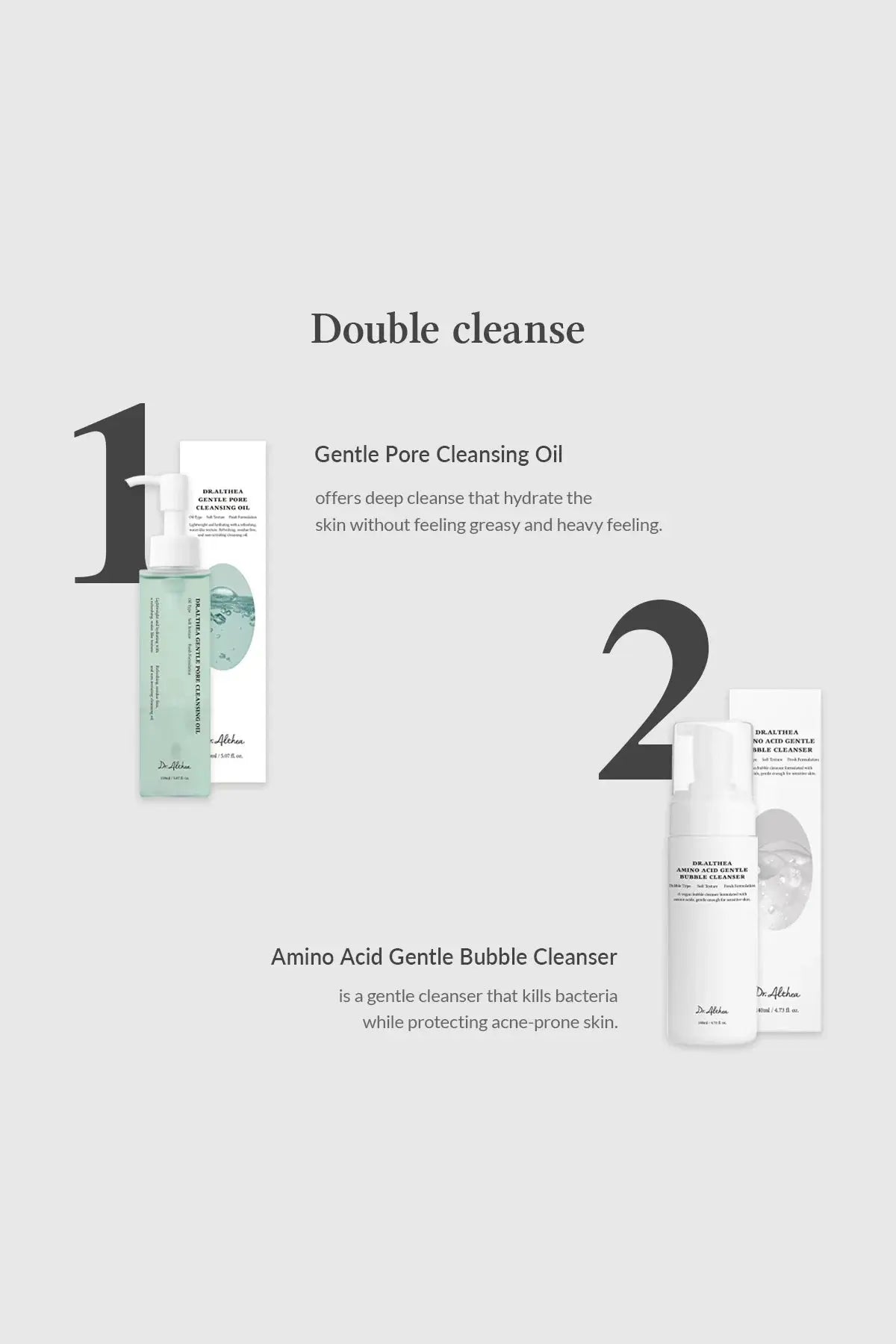 DR.ALTHEA AMINO ACID GENTLE BUBBLE CLEANSER DR.ALTHEA