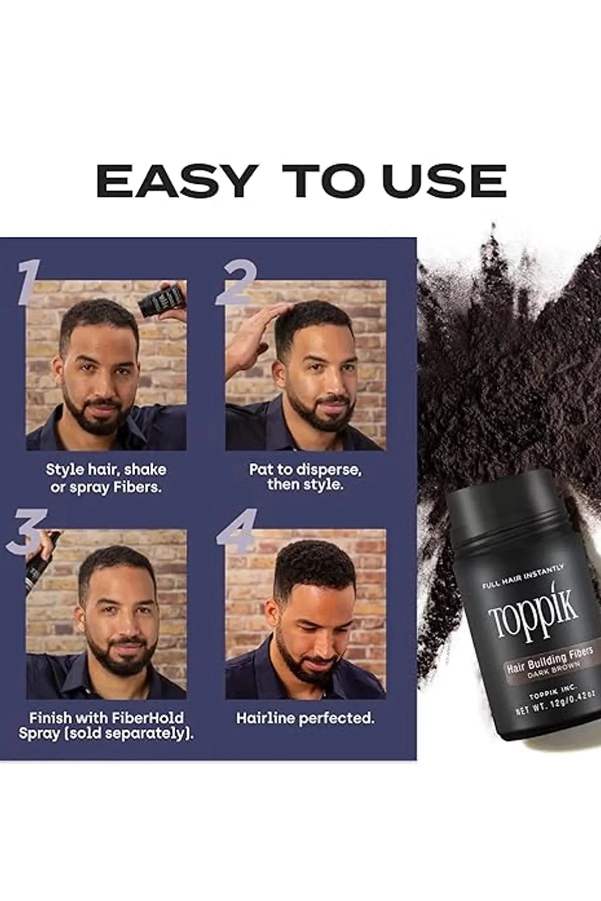 TOPPIK HAIR BUILDING FIBERS TOPPIK