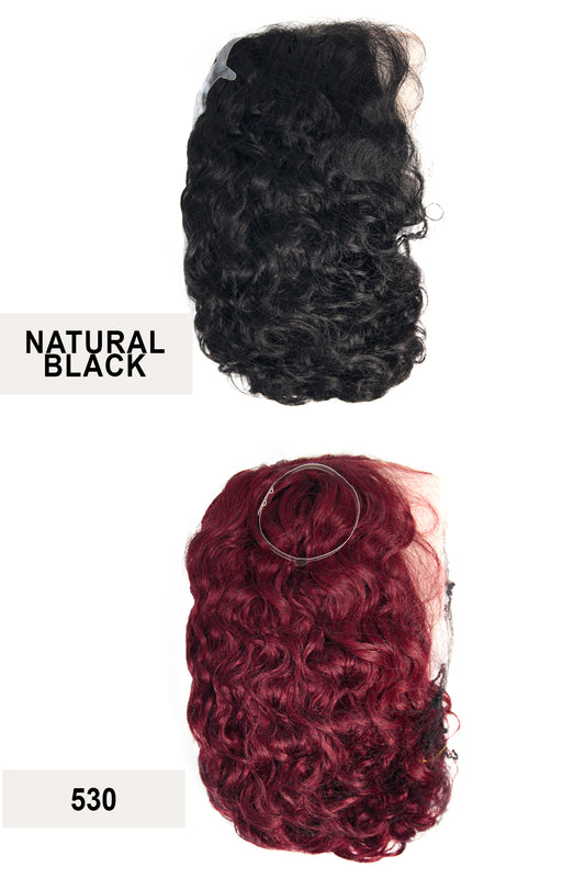 SHAKE N GO GOLDEN 100% HUMAN HAIR 5" DEEP PART LACE FRONT WIG - NYX - BSW BEAUTY CANADA