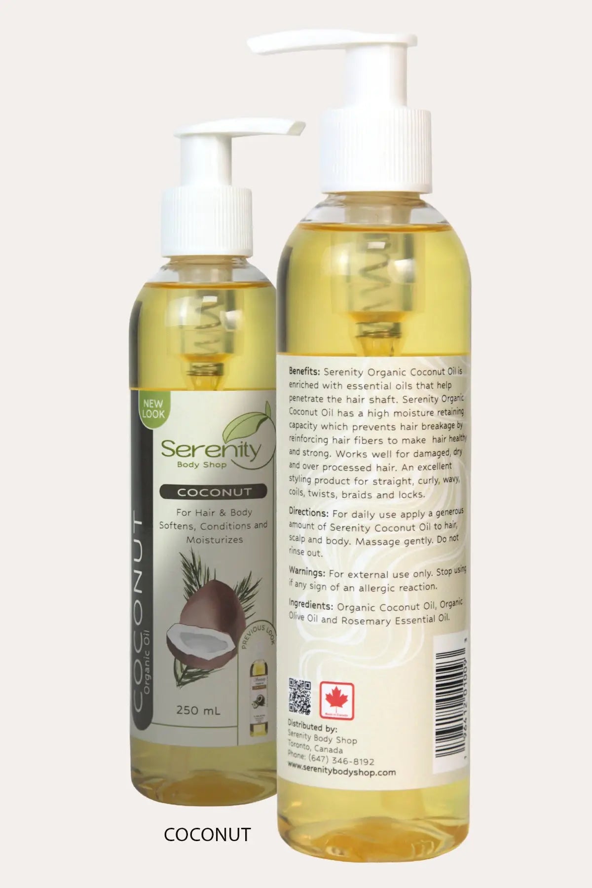SERENITY ORGANIC OIL SERENITY