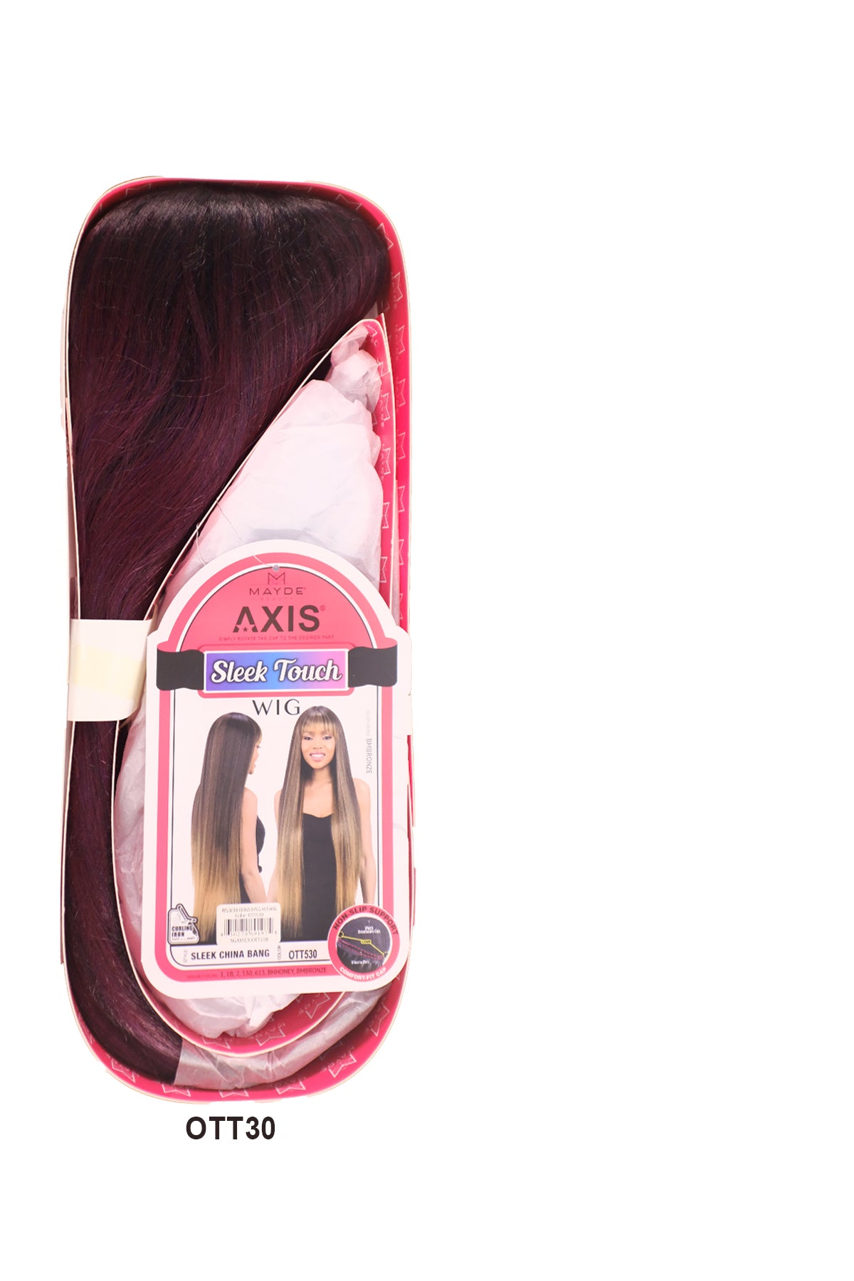 MAYDE BEAUTY AXIS SYNTHETIC WIG SLEEK TOUCH WIG - SLEEK CHINA BANG