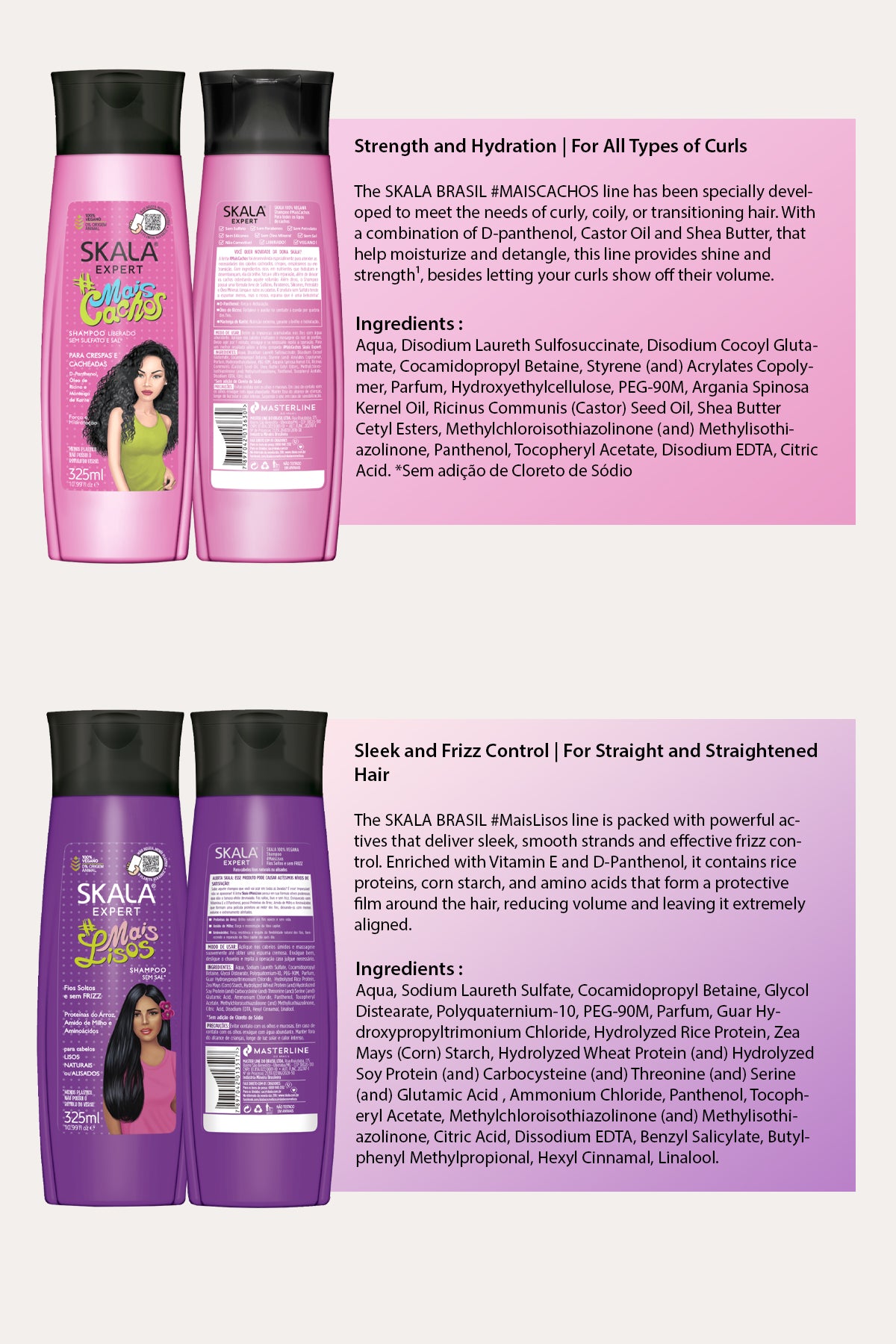 SKALA SHAMPOO 10.99oz - 5 TYPES - BSW BEAUTY CANADA