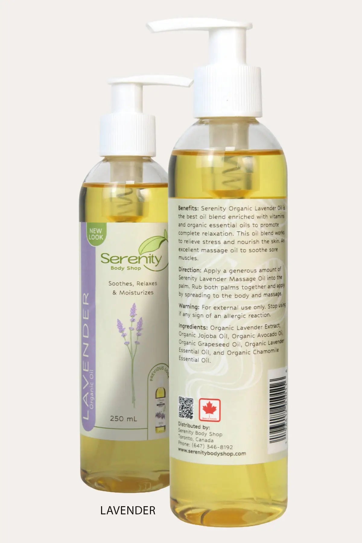 SERENITY ORGANIC OIL SERENITY