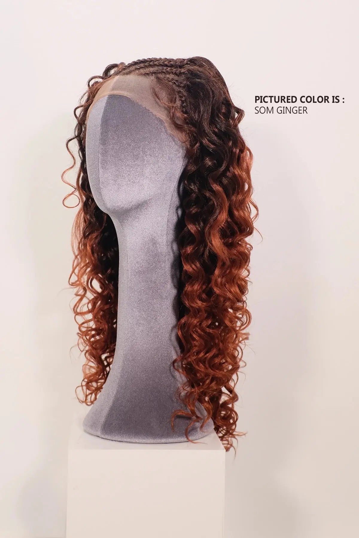 ZURY 13X5 HD LACE FRONT PRE-BRAIDED WIG - WAYDA