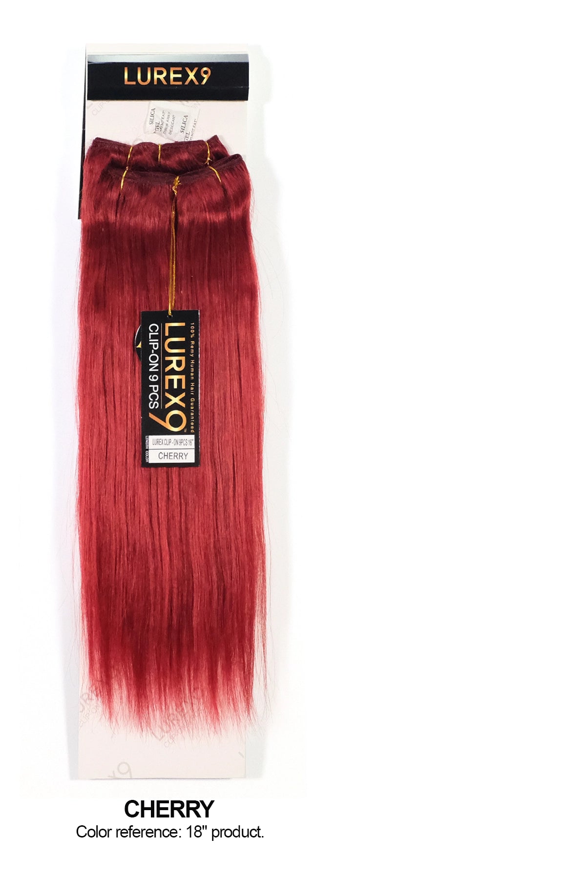 ZURY LUREX 9 EXTENSION À CLIPS 9 PIÈCES LISSE 22"