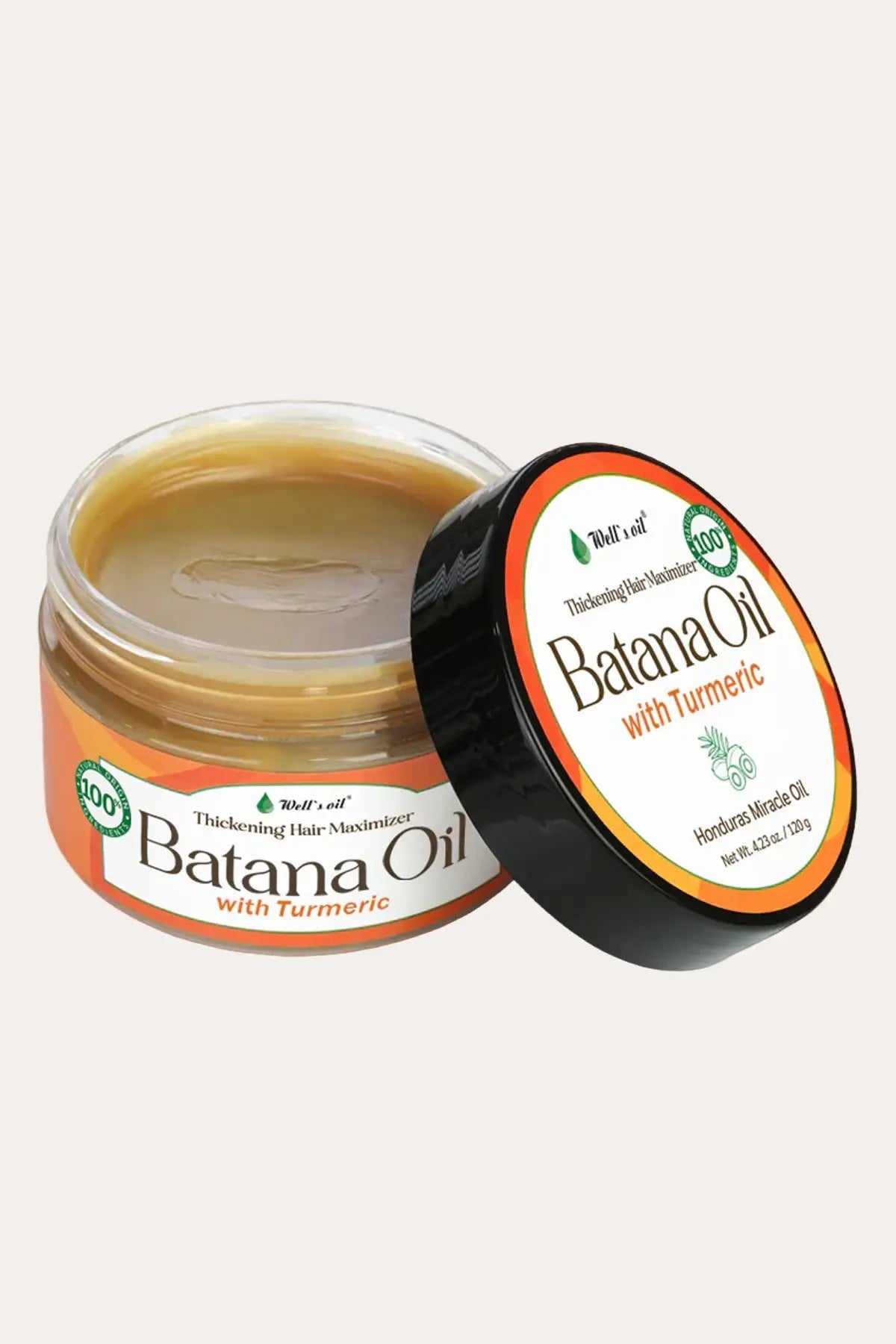 WELL'S BATANA OIL WITH TURMERIC EXTRACT 4.23oz IWELL