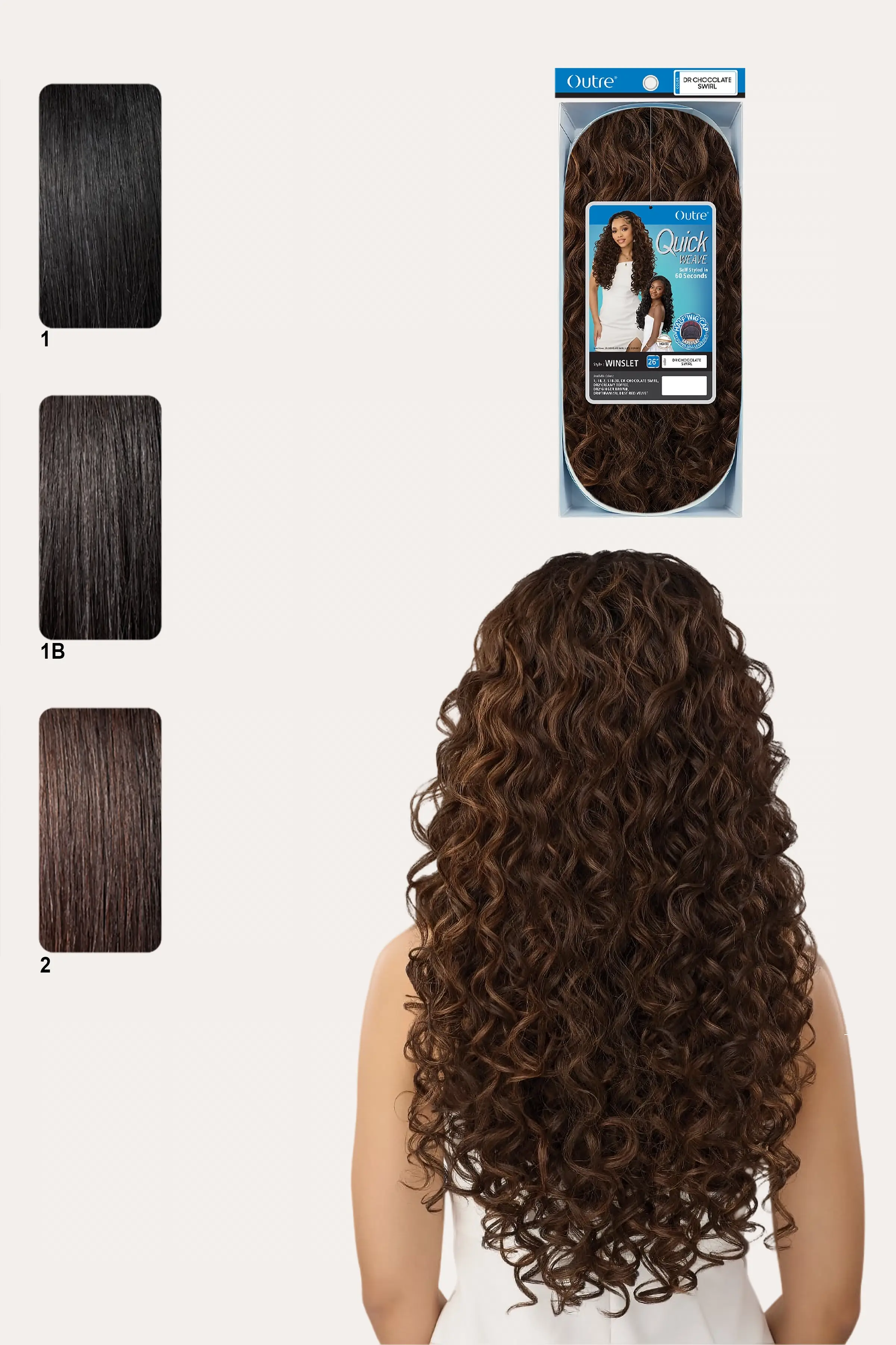 OUTRE QUICK WEAVE HALF WIG - WINSLET
