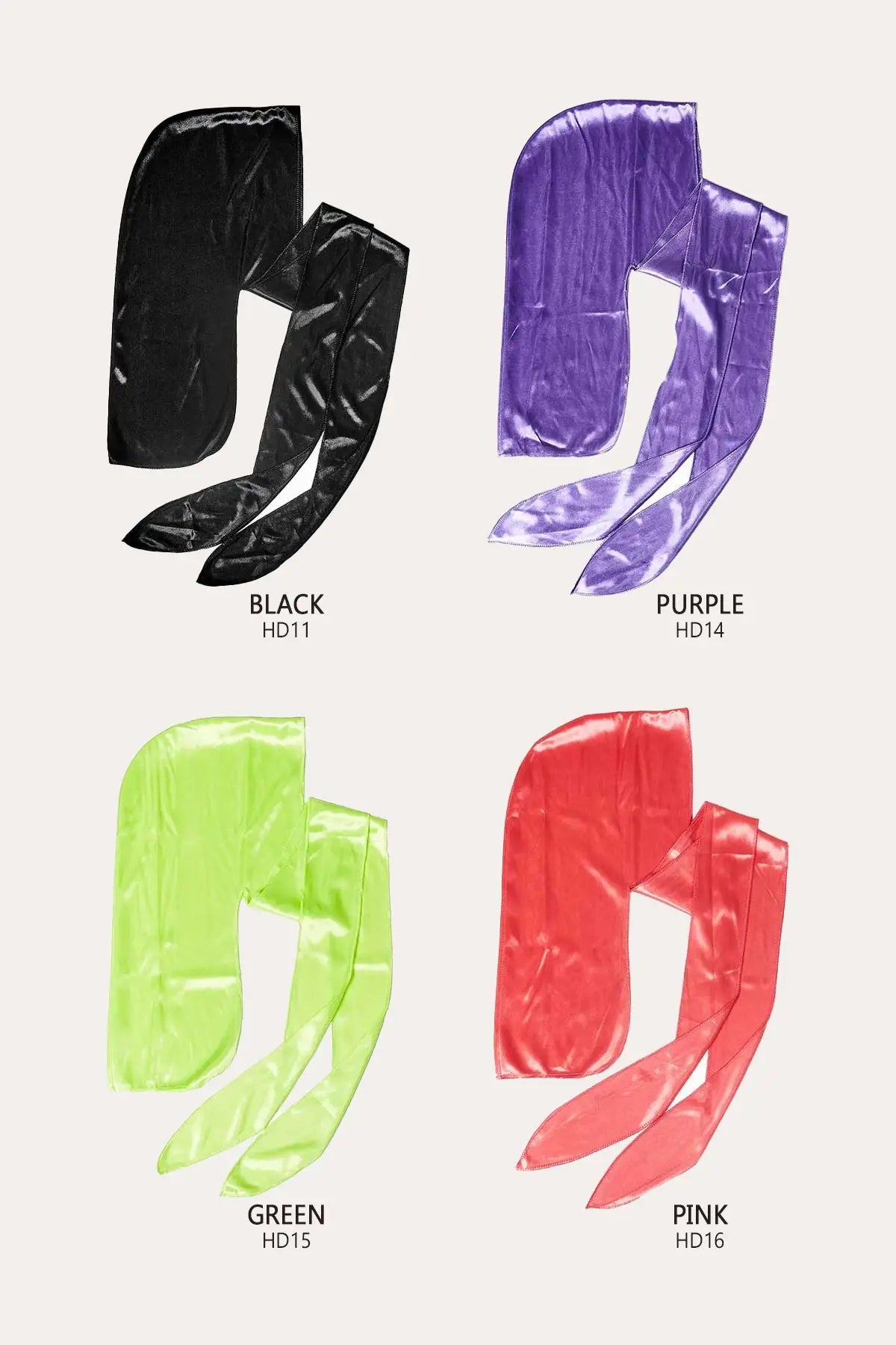 RED BY KISS POWER WAVE SILKY DURAG RED BEAUTY