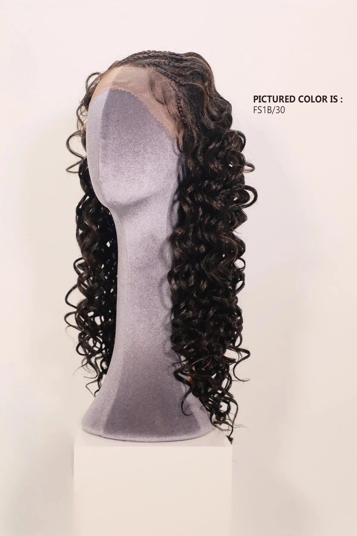 ZURY 13X5 HD LACE FRONT PRE-BRAIDED WIG - WAYDA