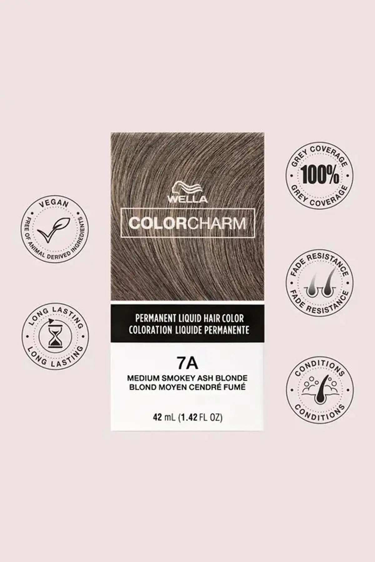 WELLA COLOR CHARM LIQUID HAIR COLOR 1.4oz