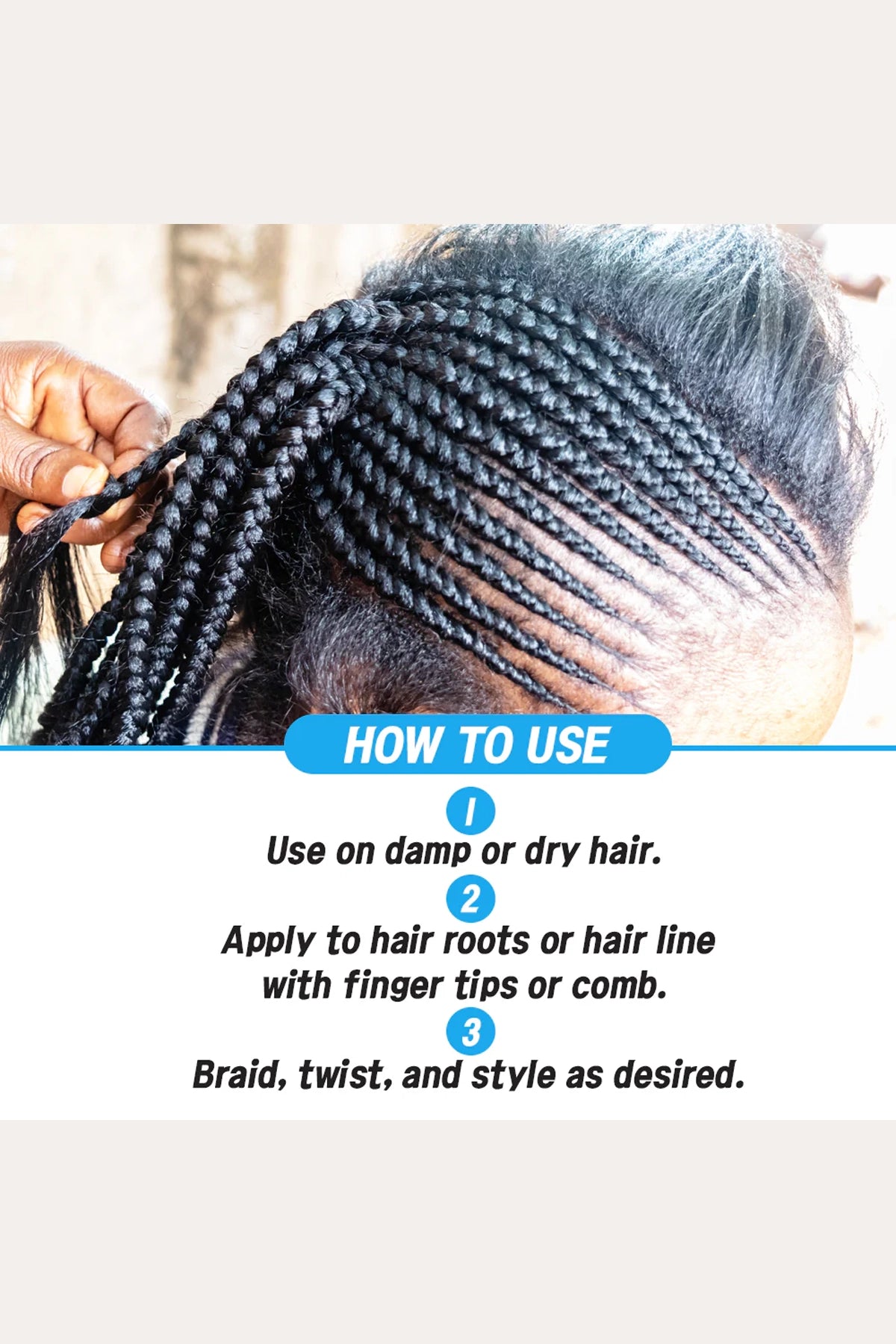 THE MORE CRAZY BRAIDING GEL EXTRA EXTREME HOLD