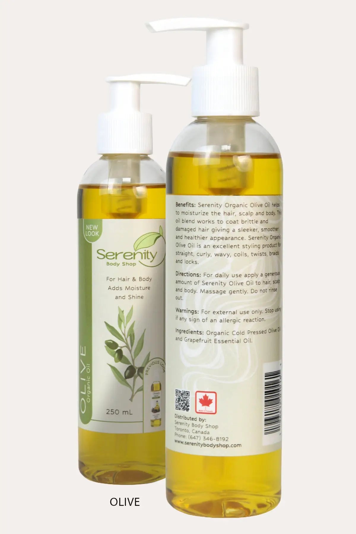 SERENITY ORGANIC OIL SERENITY