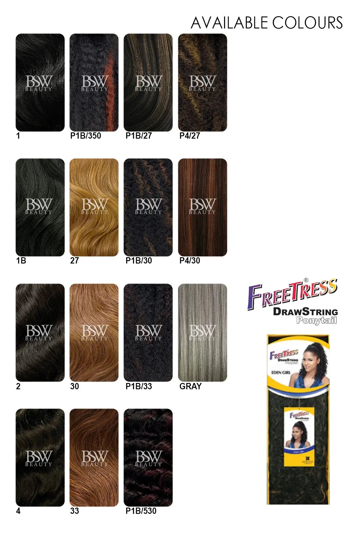 SHAKE N GO FREETRESS DRAWSTRING PONYTAIL AFRO 5" - BSW BEAUTY CANADA