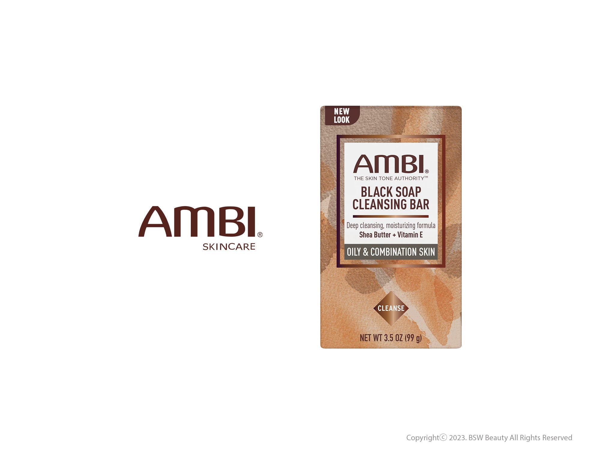 AMBI BLACK SOAP CLEANSING BAR 3.5OZ