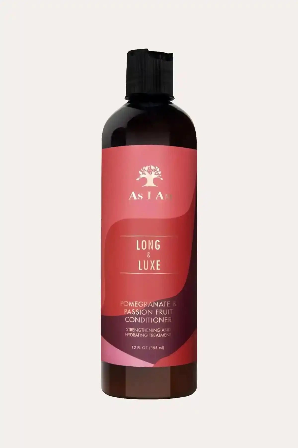 AS I AM LONG AND LUXE APRÈS-SHAMPOOING GRENADE ET FRUIT DE LA PASSION 355ml
