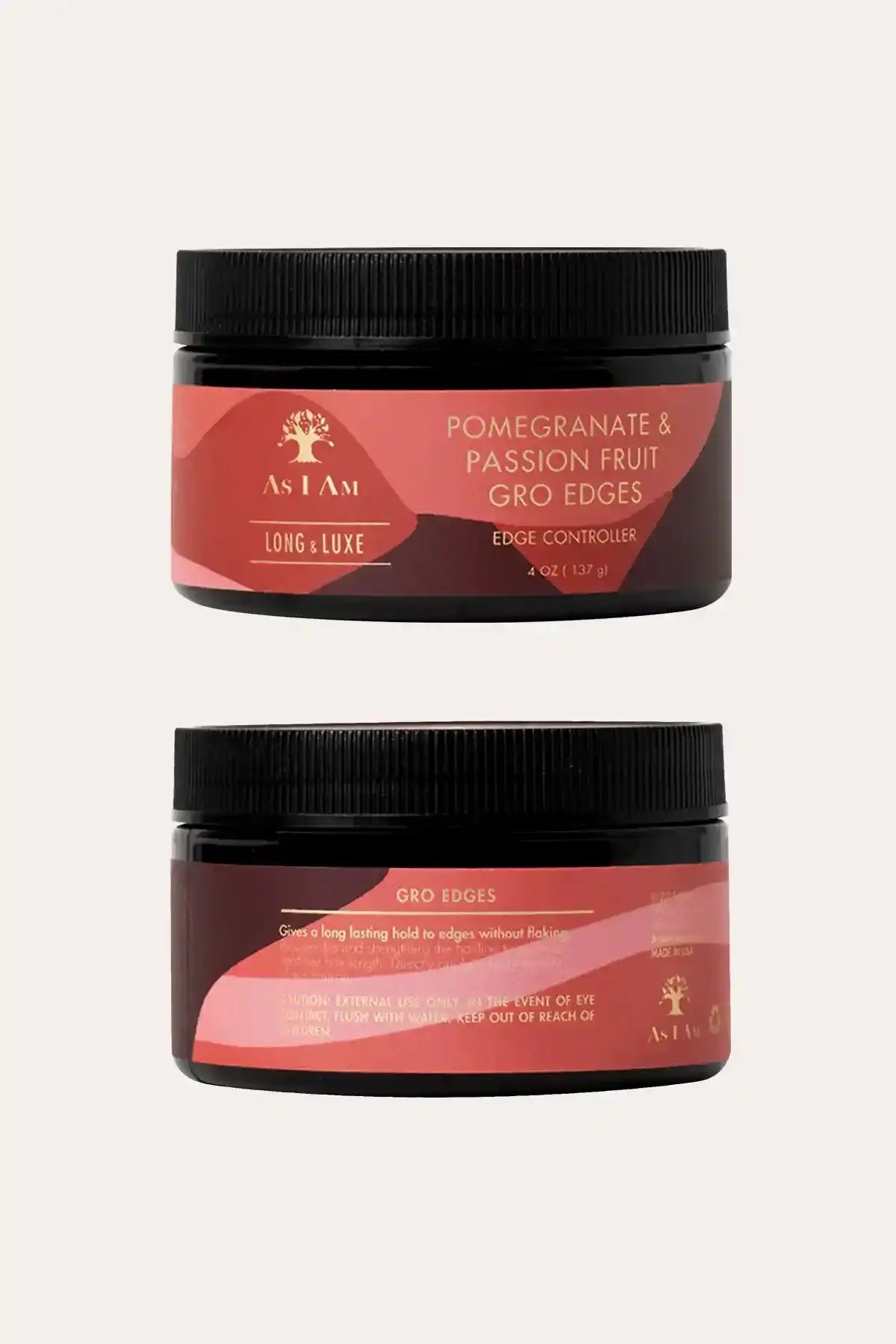 AS I AM LONG AND LUXE GRENADE & FRUIT DE LA PASSION GEL DE CONTRÔLE DES BORDS 113g
