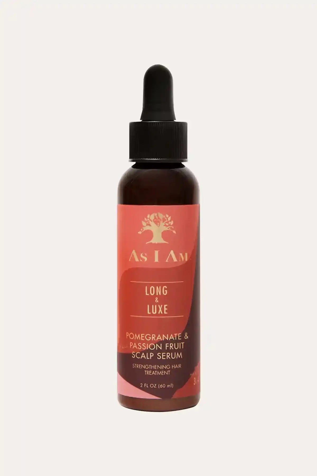 AS I AM LONG AND LUXE SÉRUM POUR LE CUIR CHEVELU GRENADE ET FRUIT DE LA PASSION 59ml