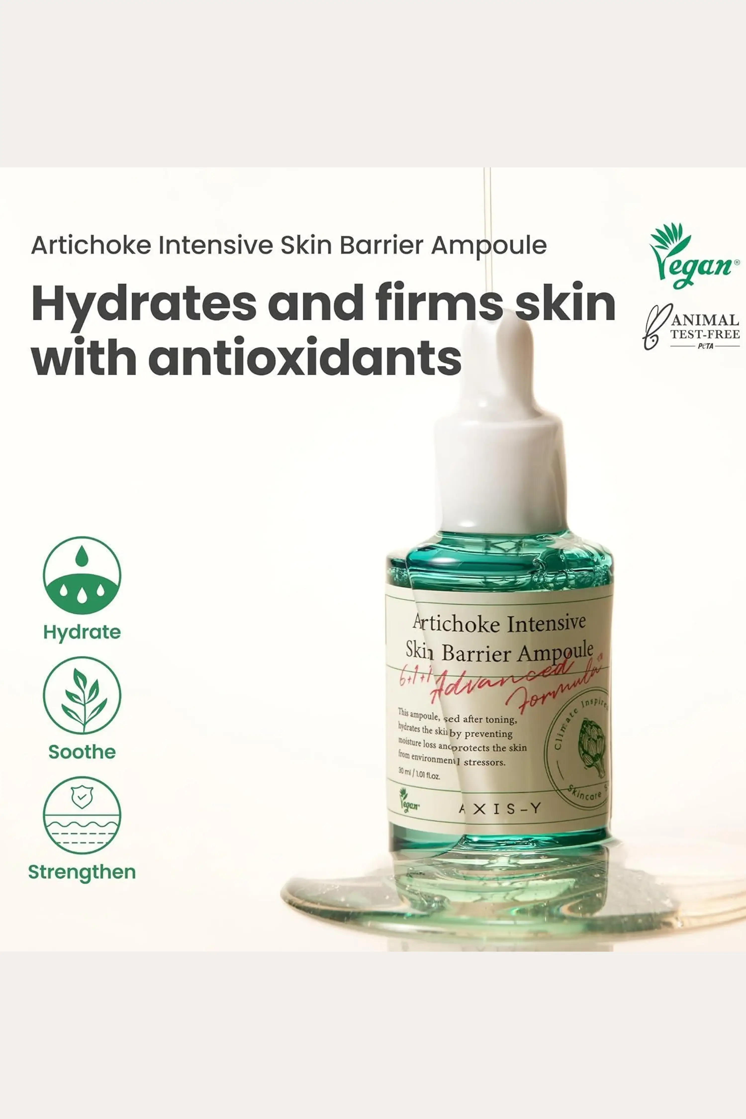 AXIS-Y ARTICHOKE INTENSIVE SKIN BARRIER AMPOULE AXIS-Y