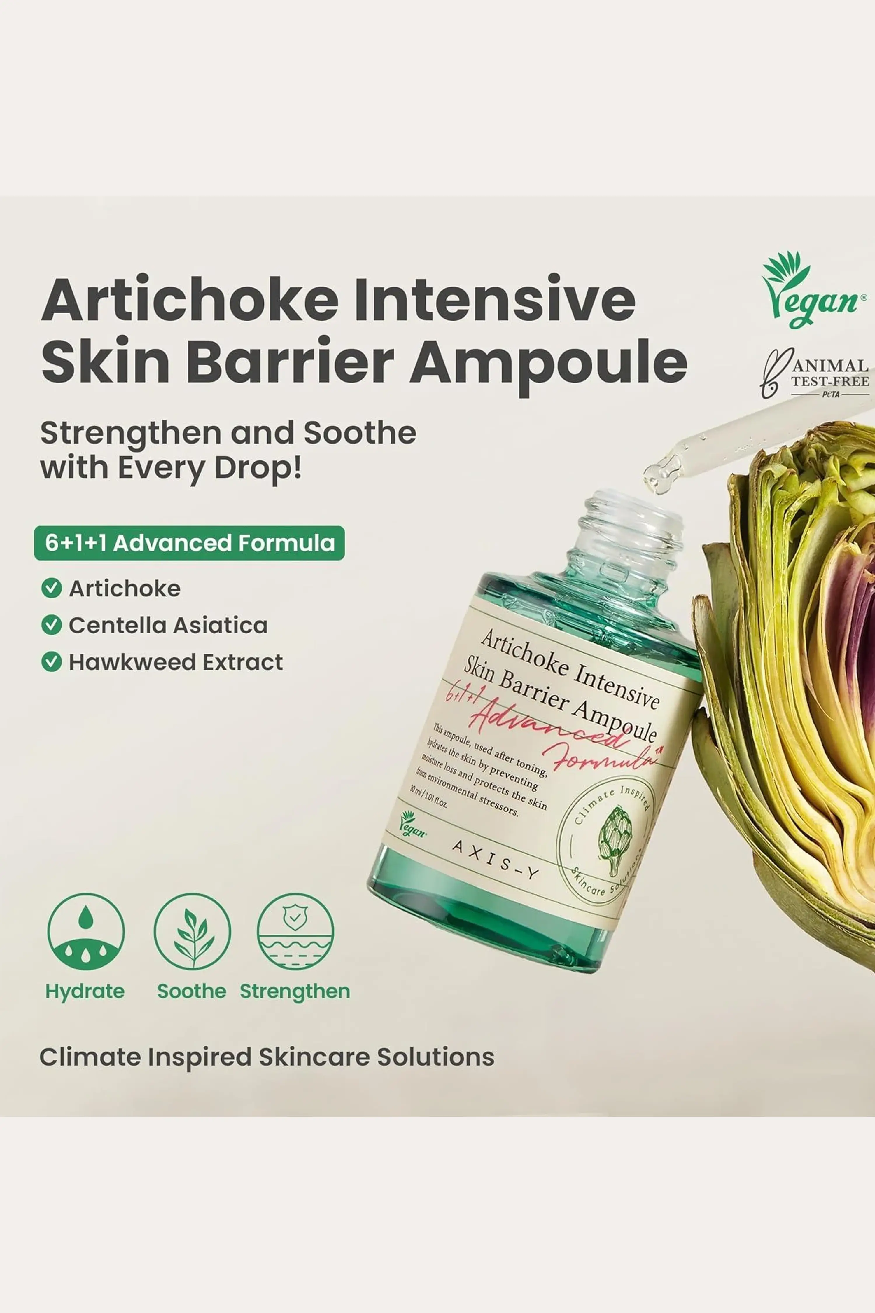 AXIS-Y ARTICHOKE INTENSIVE SKIN BARRIER AMPOULE AXIS-Y
