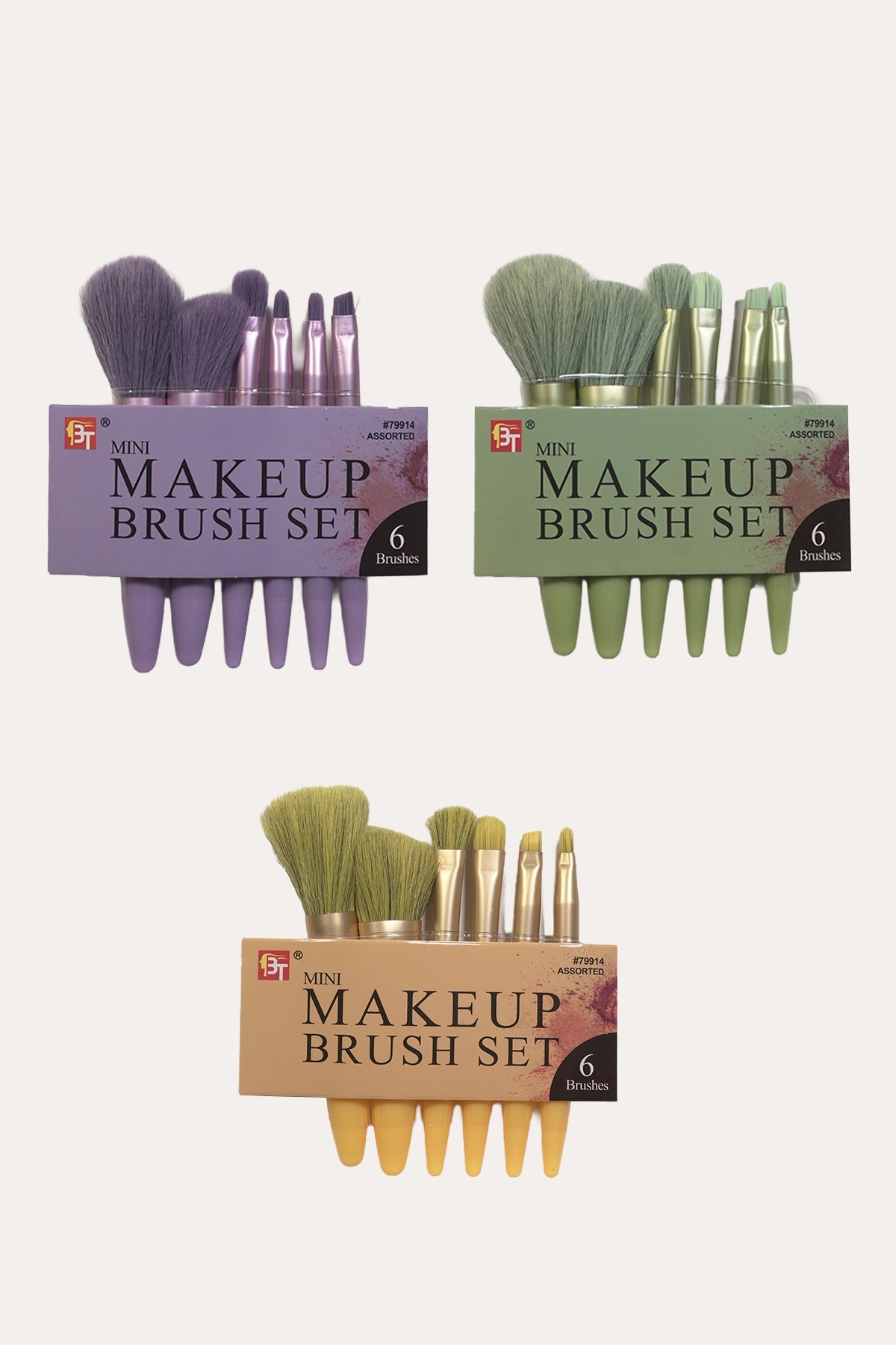 [Photo requise][Enregistrement] COFFRET MINI-PINCEAUX DE MAQUILLAGE BEAUTY TOWN