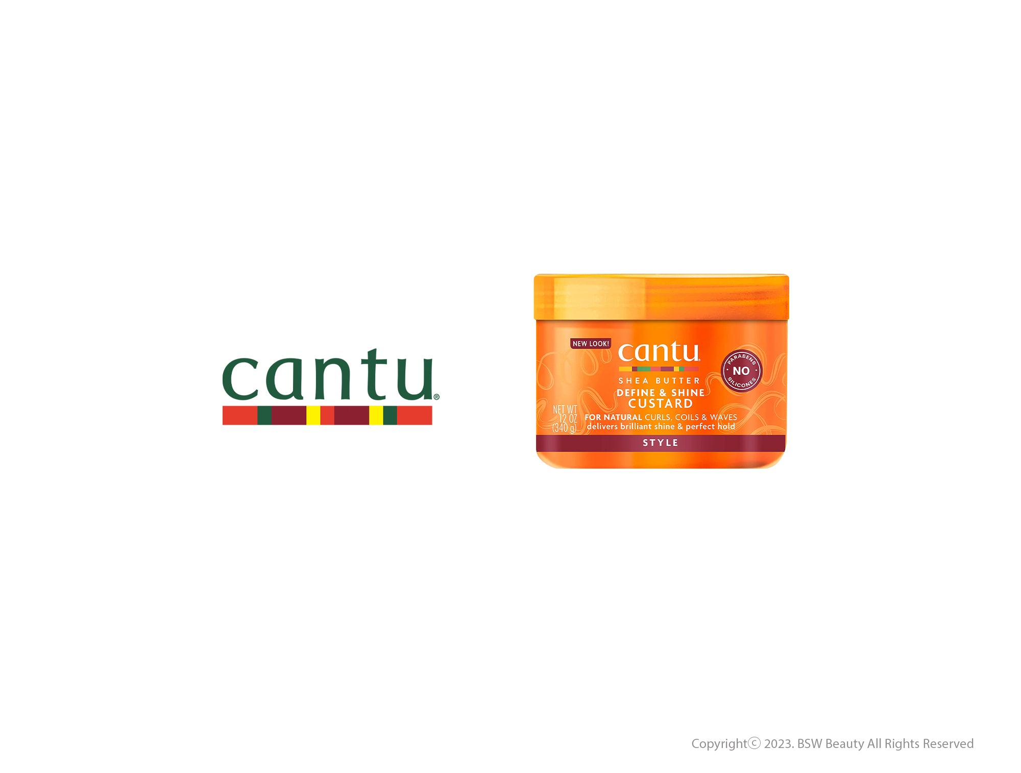 CANTU FOR NATURAL HAIR DEFINE & SHINE CUSTARD 12oz