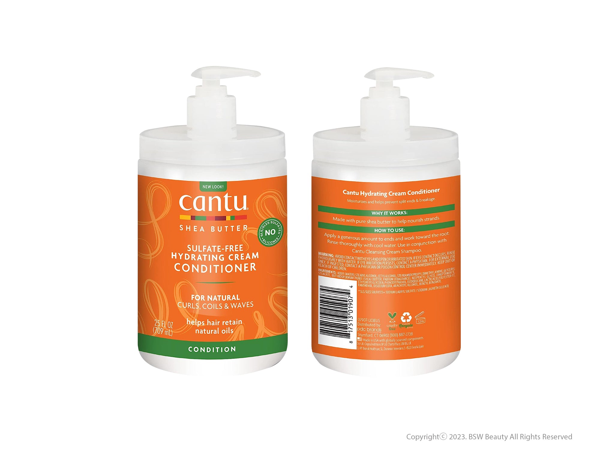 CANTU SHEA BUTTER HYDRATING CREAM CONDITIONER 24oz