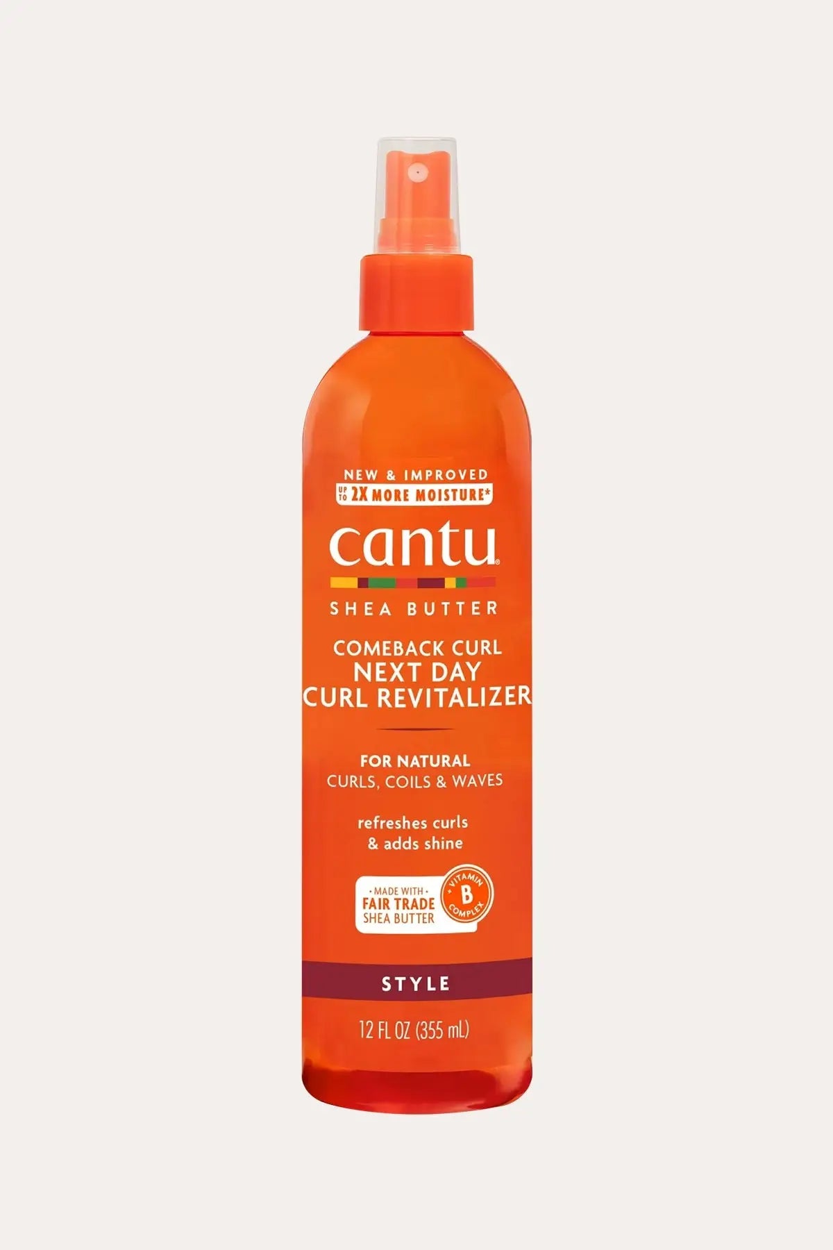 CANTU POUR CHEVEUX NATURELS RAVIVEUR DE BOUCLES JOUR APRÈS JOUR 355ml