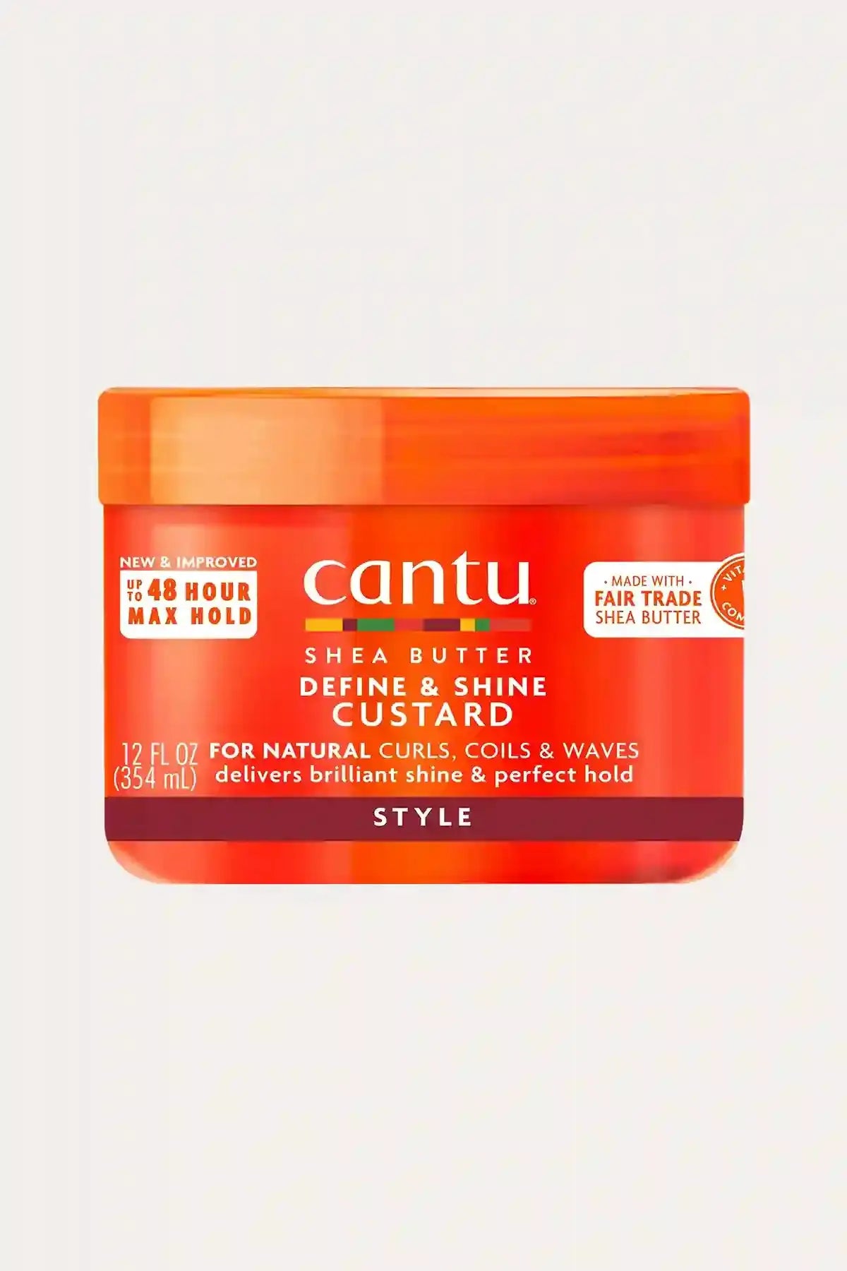 CANTU NATURAL HAIR DEFINE & SHINE CUSTARD 12 oz