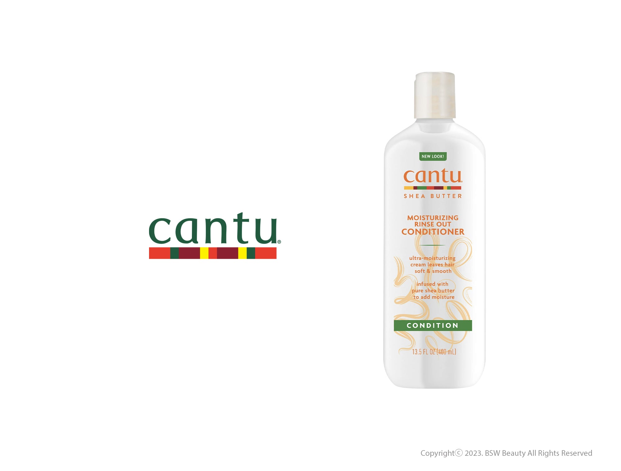 CANTU SHEA BUTTER MOISTURIZING RINSE OUT CONDITIONER 13.5oz