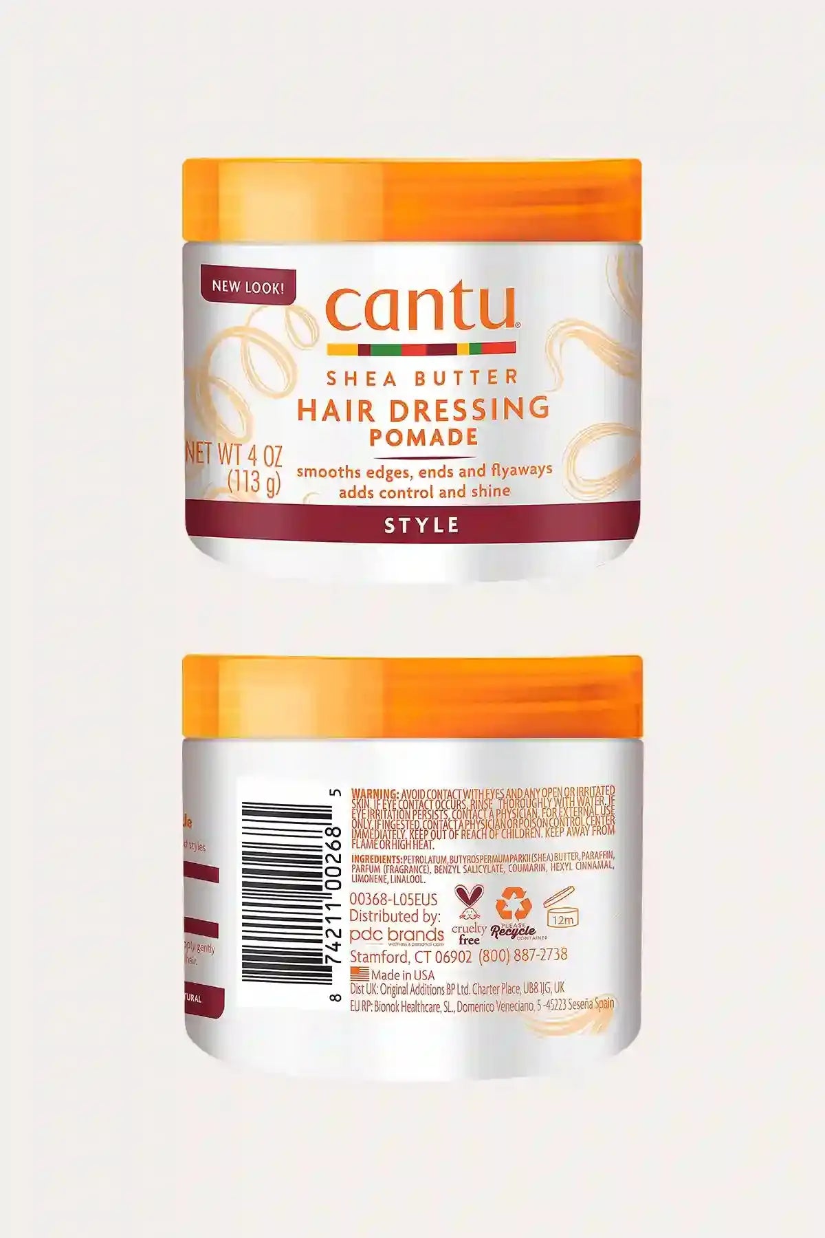 POMMADE COIFFANTE AU BEURRE DE KARITÉ CANTU 113g