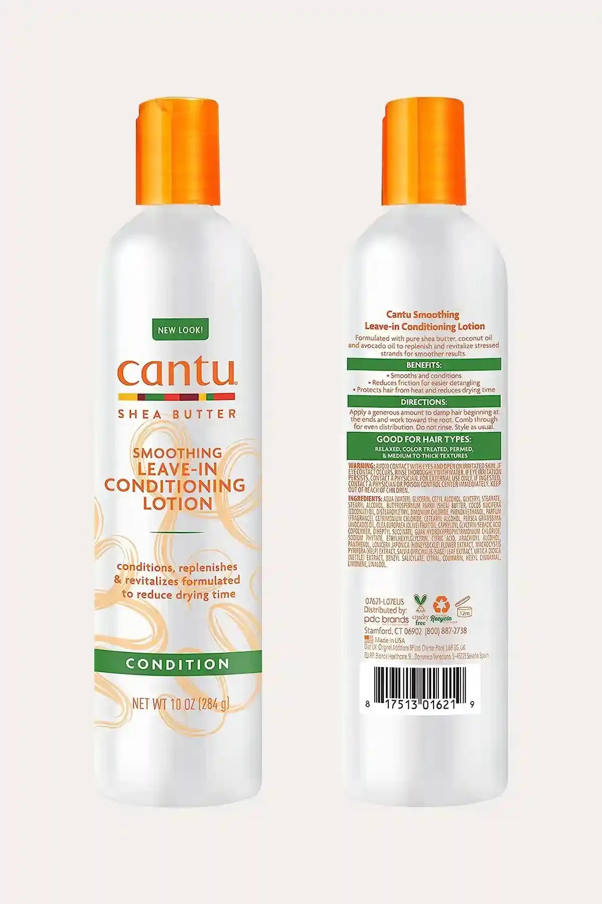 CANTU BEURRE DE KARITÉ LOTION SOIN SANS RINÇAGE LISSANTE 283g