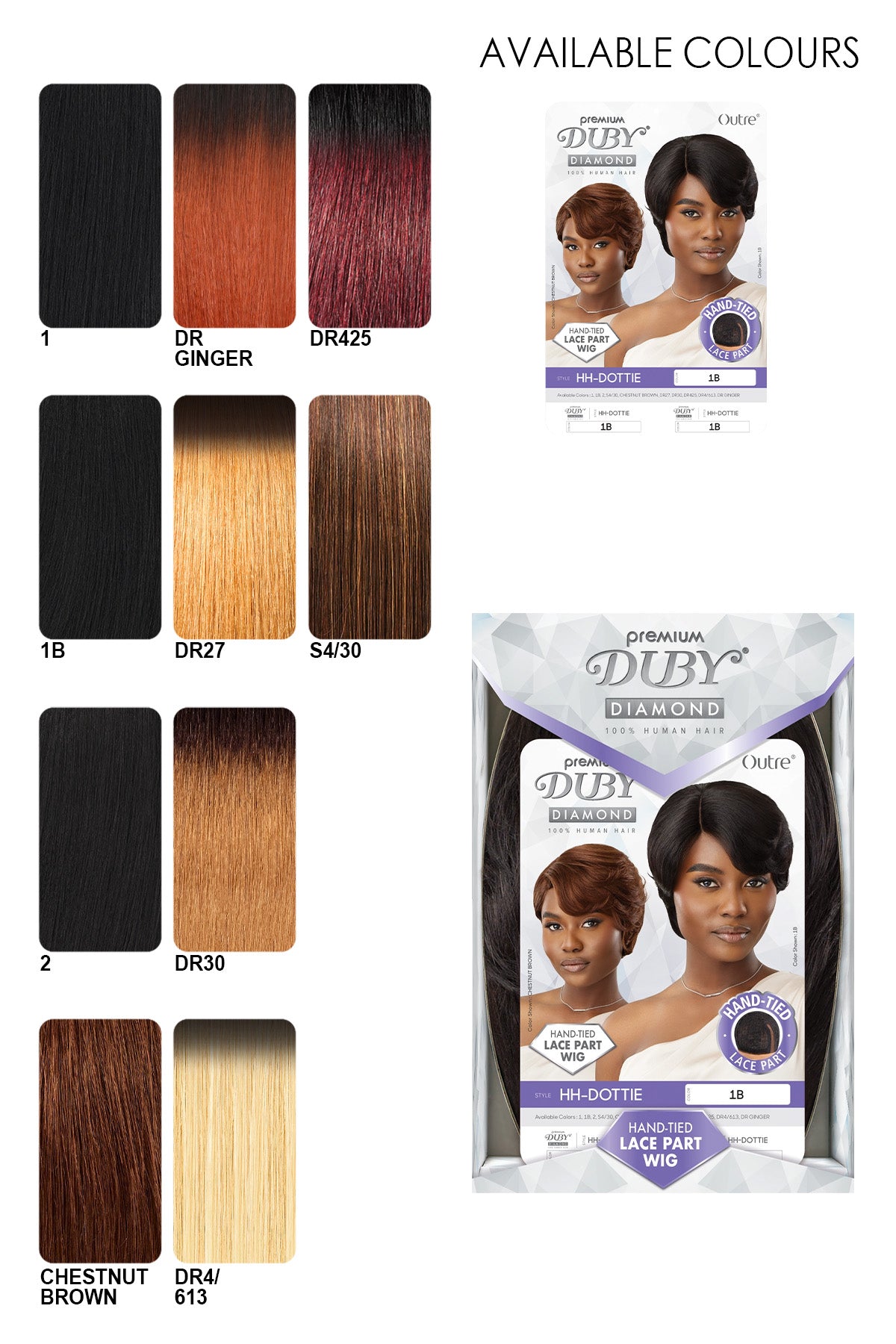 OUTRE PREMIUM DUBY DIAMOND WIG HH-DOTTIE - BSW BEAUTY CANADA