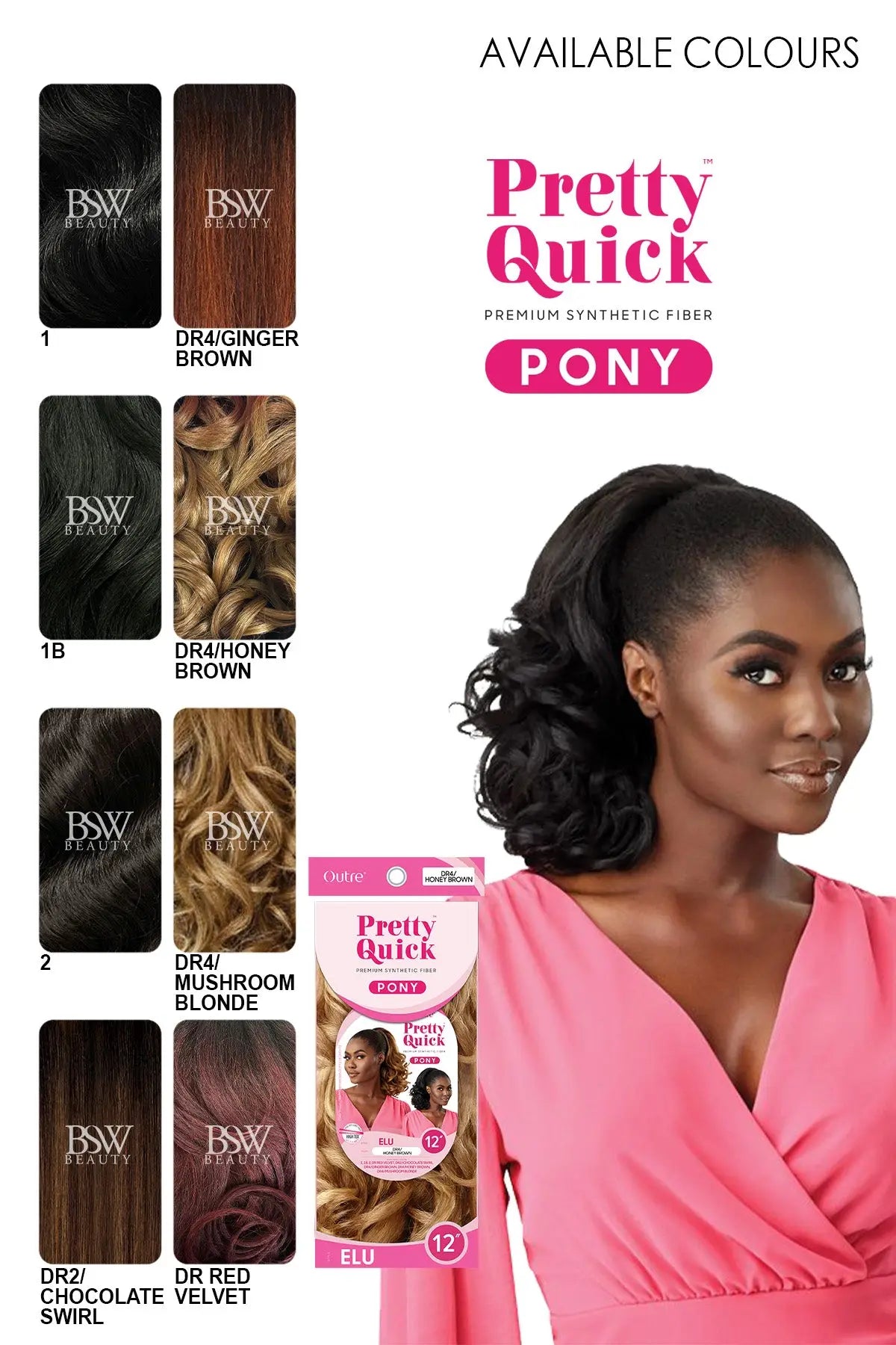 OUTRE PRETTY QUICK PONYTAIL ELU - BSW BEAUTY CANADA
