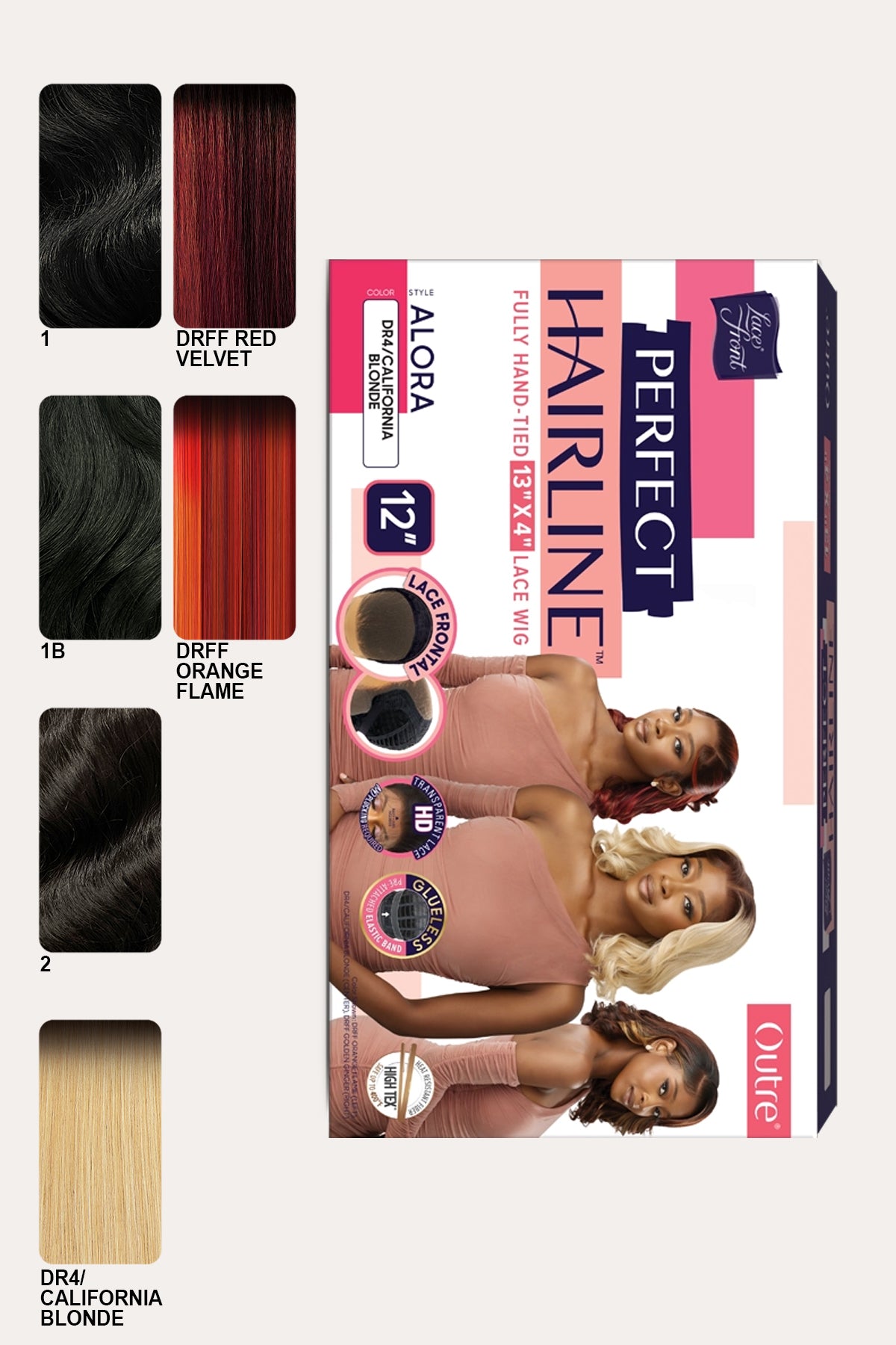 OUTRE PERFECT HAIRLINE 13X4 HAND-TIED LACE FRONT WIG - ALORA - BSW BEAUTY CANADA