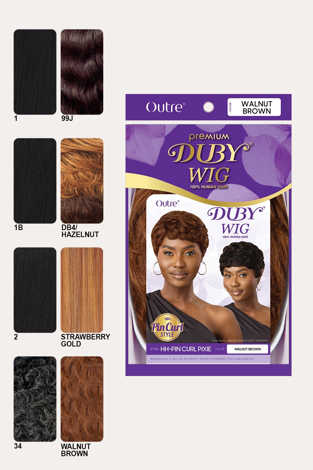OUTRE PREMIUM DUBY WIG - HH PIN CURL PIXIE - BSW BEAUTY CANADA