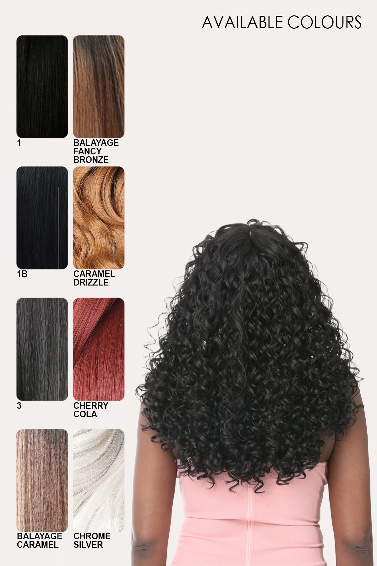 NUTIQUE BFF LACE BANG WIG - KIMONY