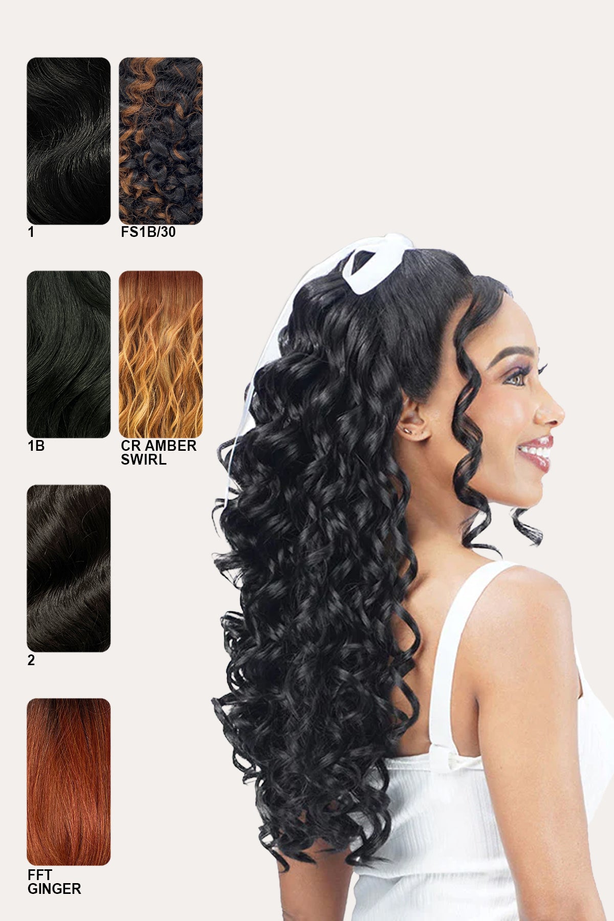 ZURY SIS PRIME HUMAN HAIR BLEND GLUELESS 13X6 HD LACE FRONT WIG - ELLI - BSW BEAUTY CANADA